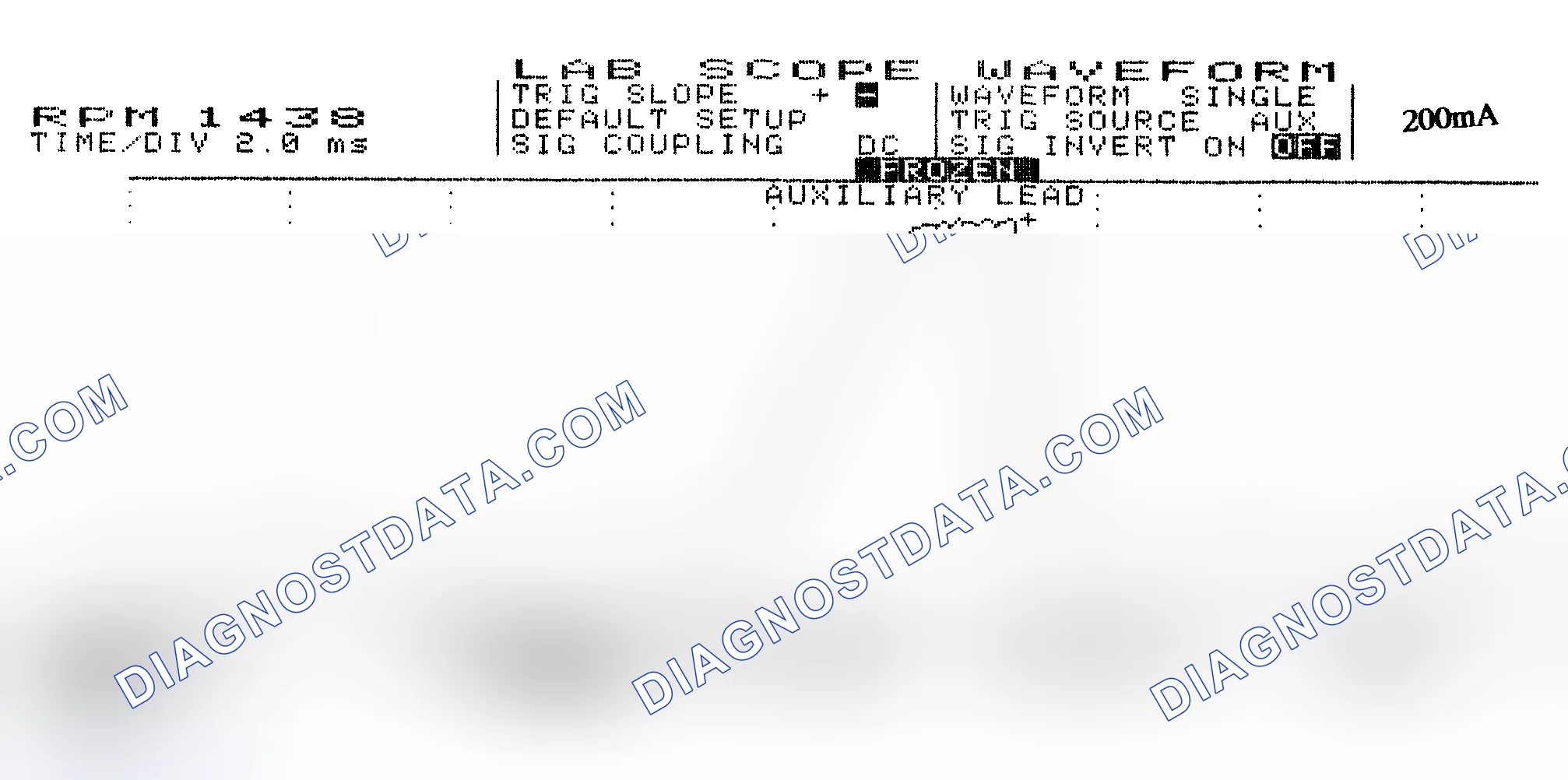 Scheme 15: Single Injector w/Normal Current Flow - Current Pattern