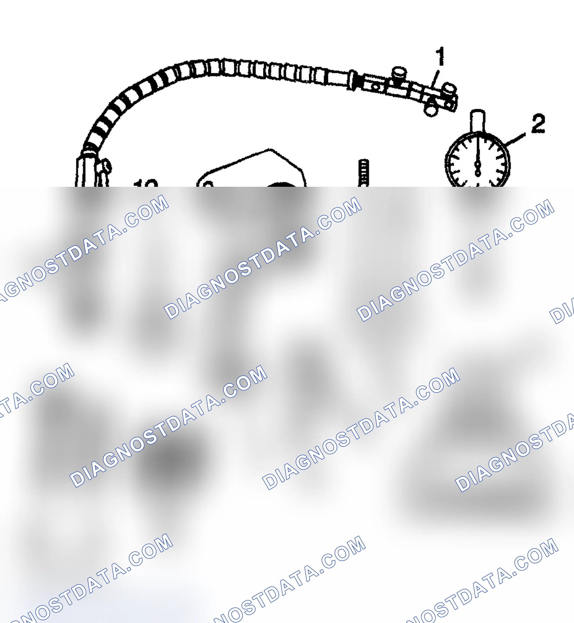Scheme 684: Measuring Connecting Rod Bearing Clearance - Using J 43690/J 43690-100