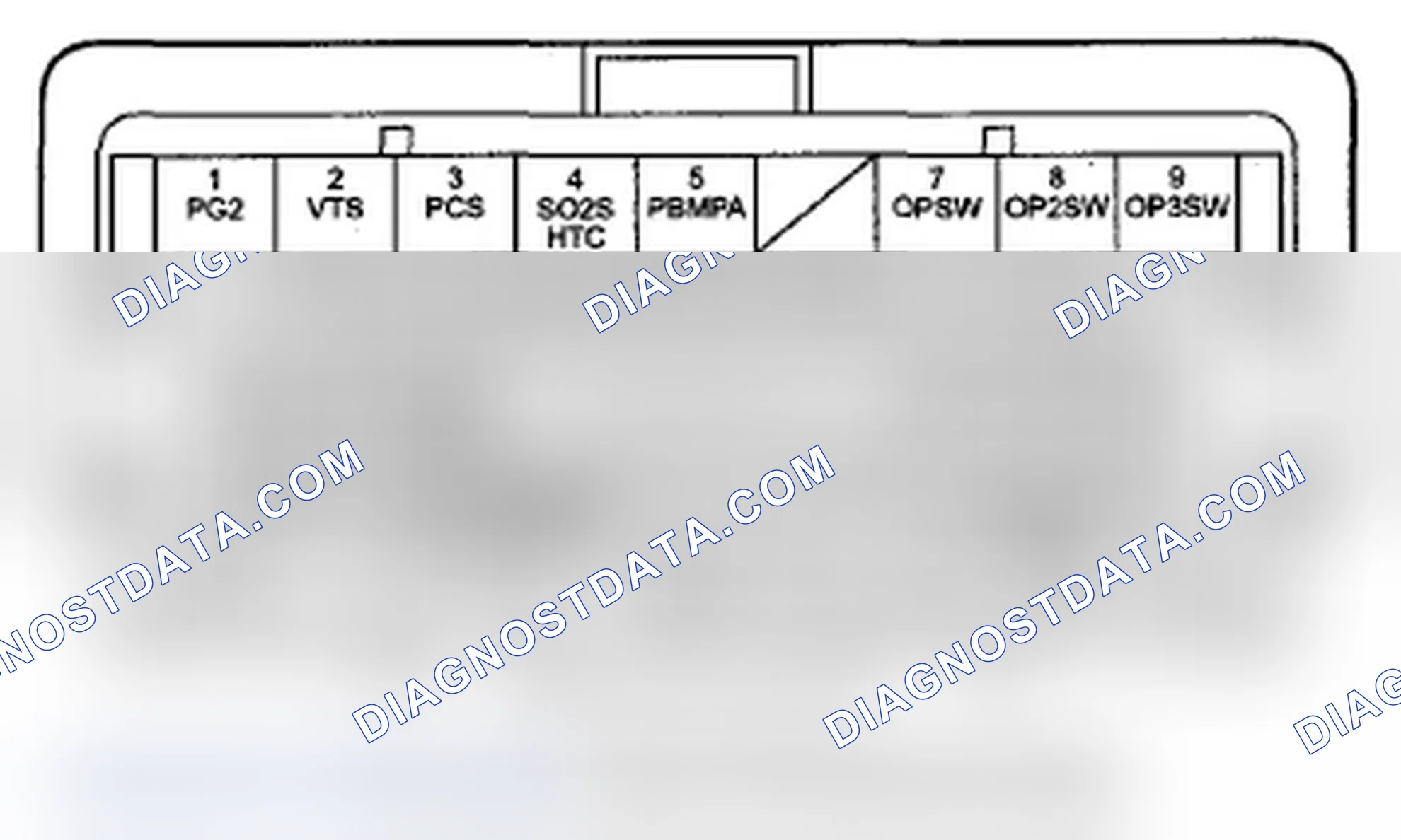 Scheme 20: PCM Inputs and Outputs at PCM Connector B (delta) (44P)