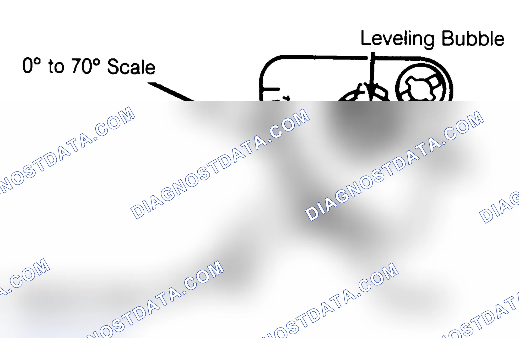 Scheme 3: Choke Valve Angle Gauge This gauge must be used to perform some adjustments.