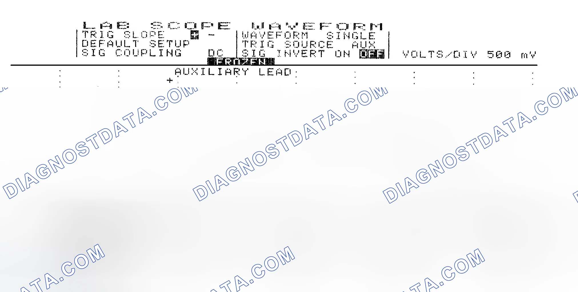 Scheme 14: Single Injector w/Excessive Current Flow - Current Pattern