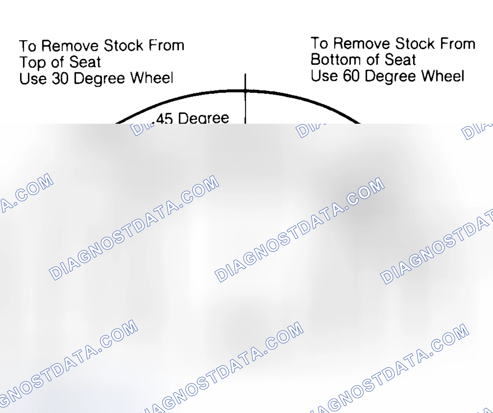 Scheme 19: Adjusting Valve Seat Width