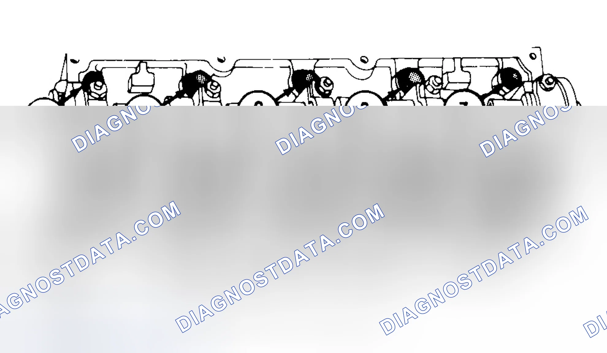 Scheme 7: Typical Cylinder Head Tightening or Loosening Sequence