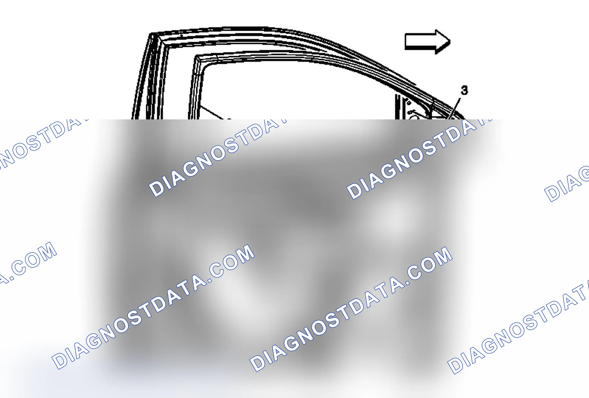 Scheme 67: Front Side Door Garnish Molding Replacement (Enclave)