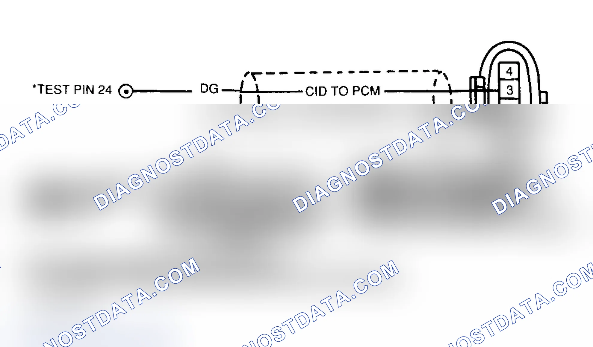 Scheme 44: CID Wiring Harness Circuits (3.8L SC)