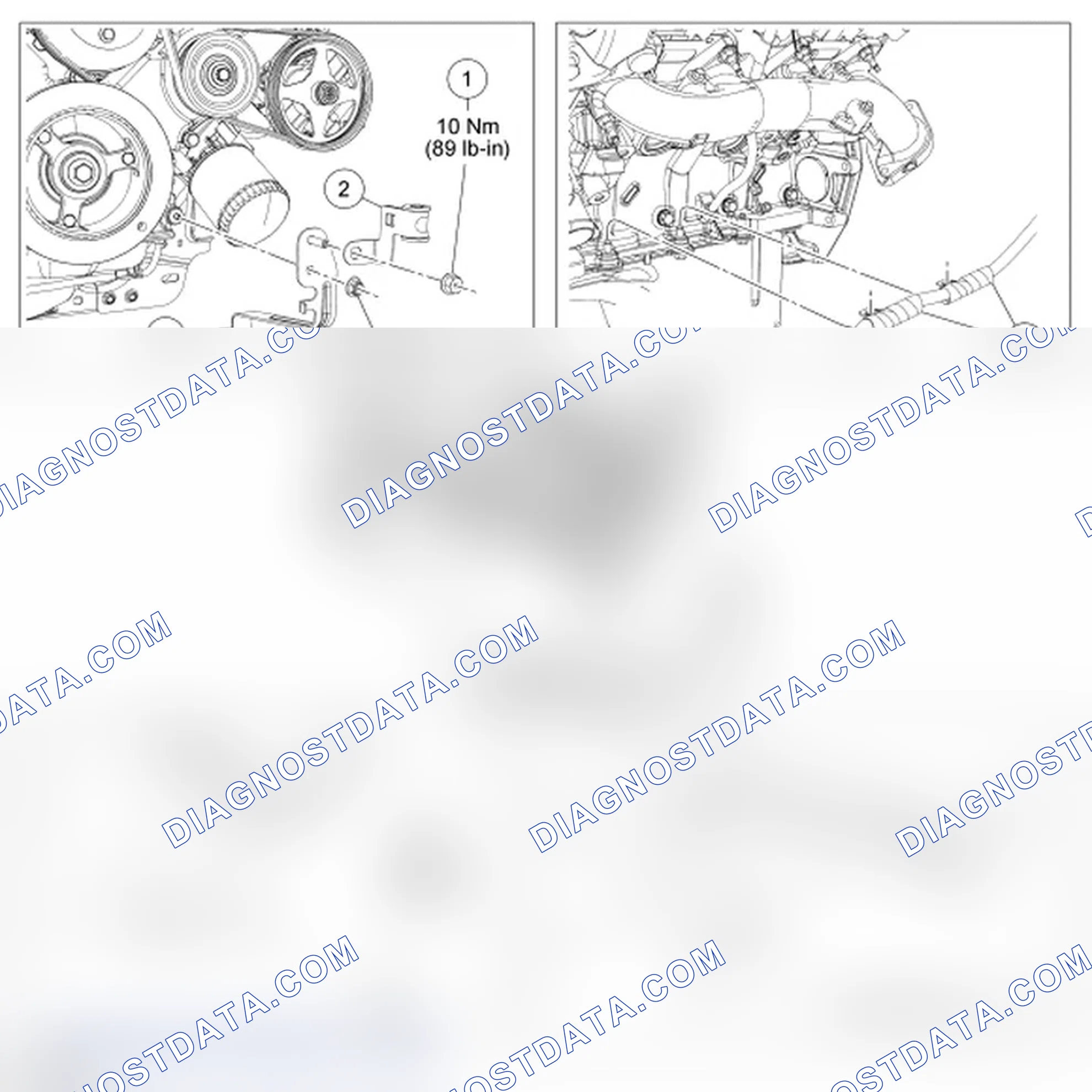 Scheme 87: Engine Lubrication Components - Exploded View