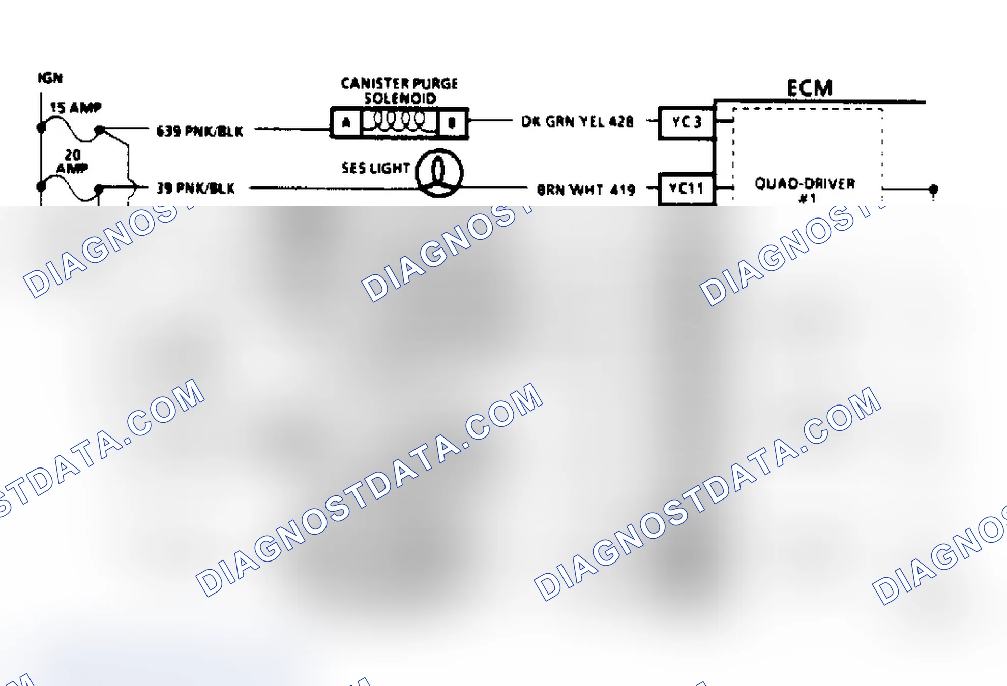 Scheme 143: Code E026, Schematic Quad Driver (QDM) Error
