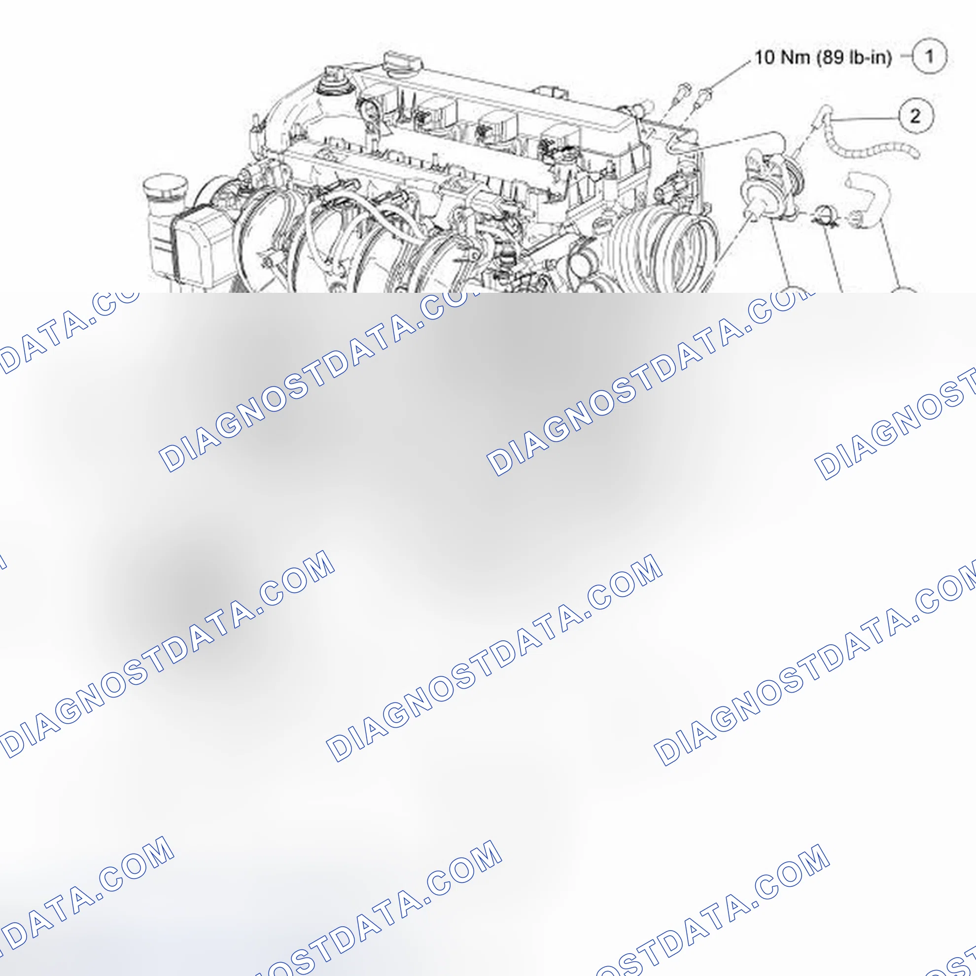 Scheme 8: Secondary Air Injection System (AIR) Components - Exploded View