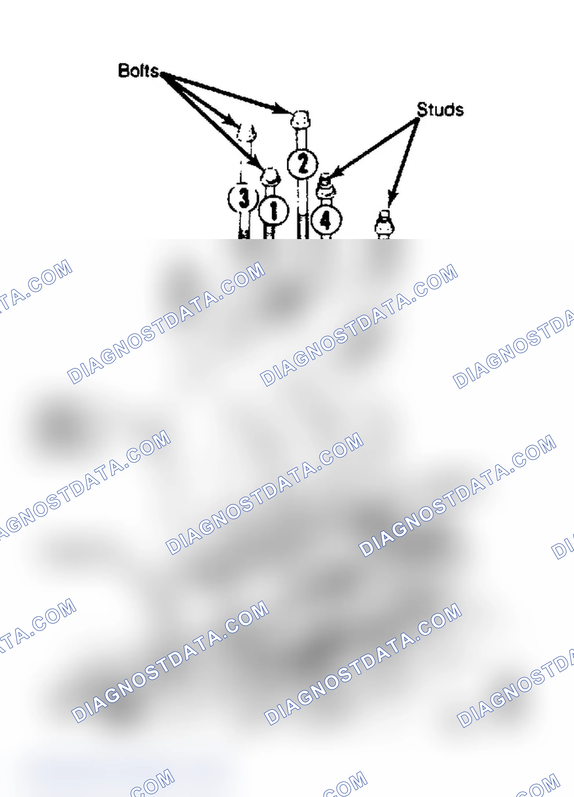 Scheme 5: 3.0L Engine Upper Intake Manifold Tightening Sequence