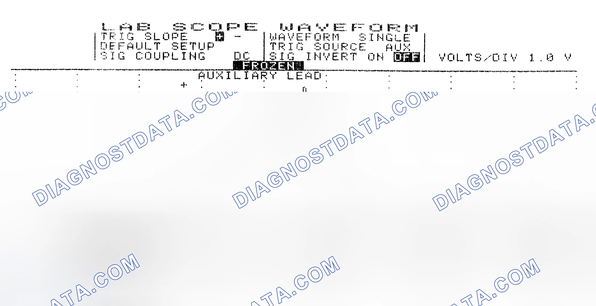 Scheme 19: Single Injector w/Excessive Current Flow - Current Pattern
