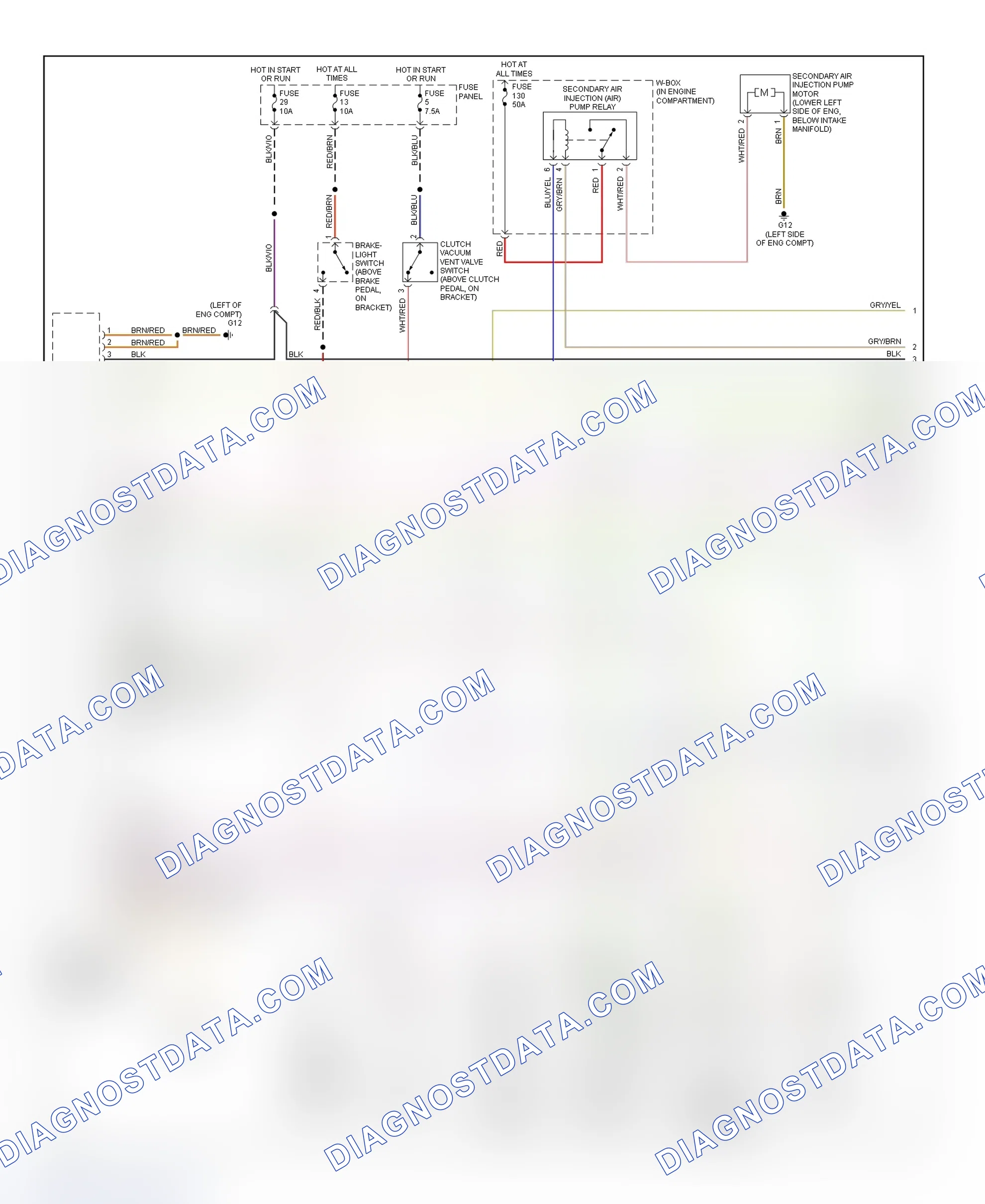 Scheme 21: Wiring Diagram (TT 1.8L - 1 Of 3)