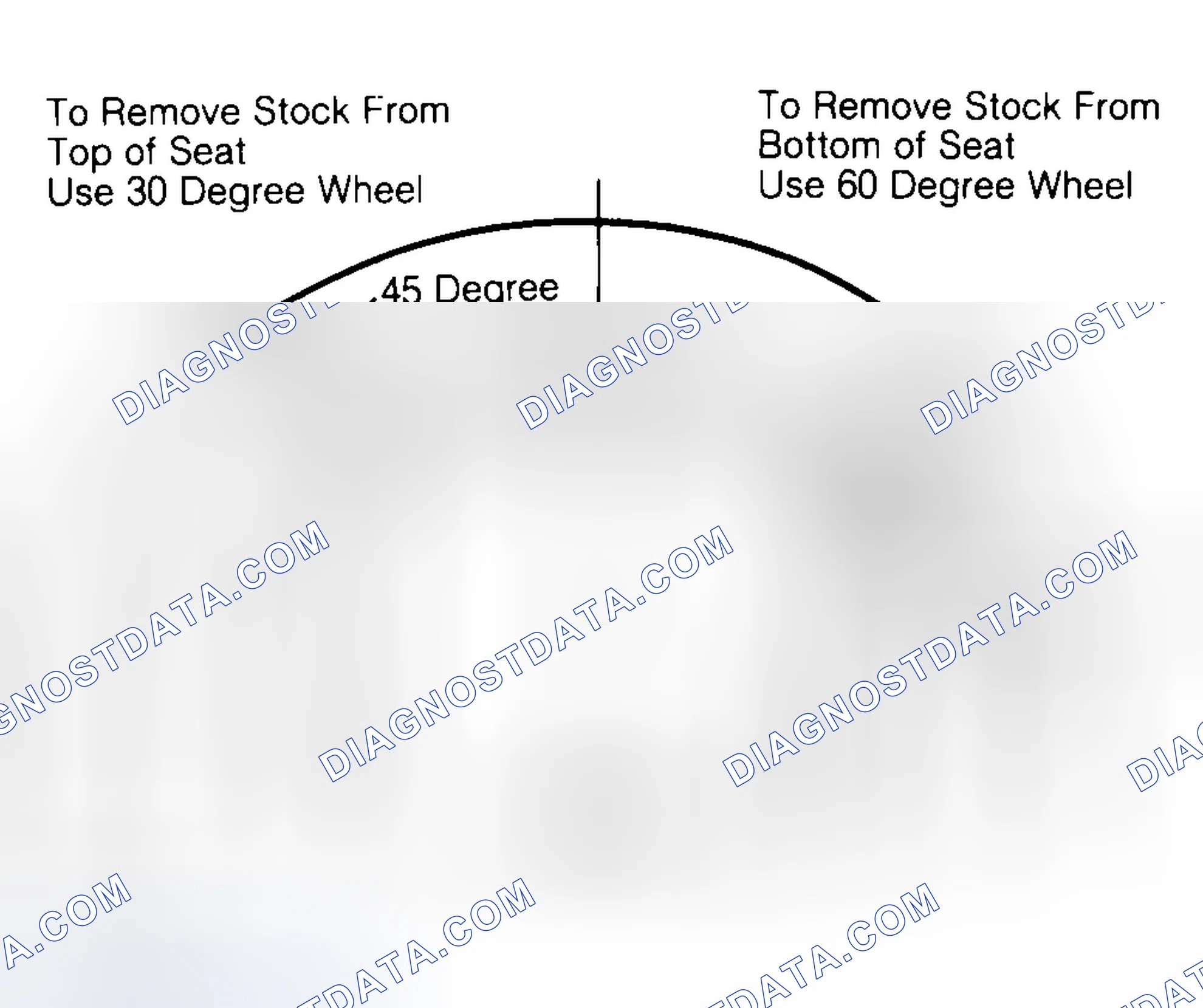 Scheme 19: Adjusting Valve Seat Width