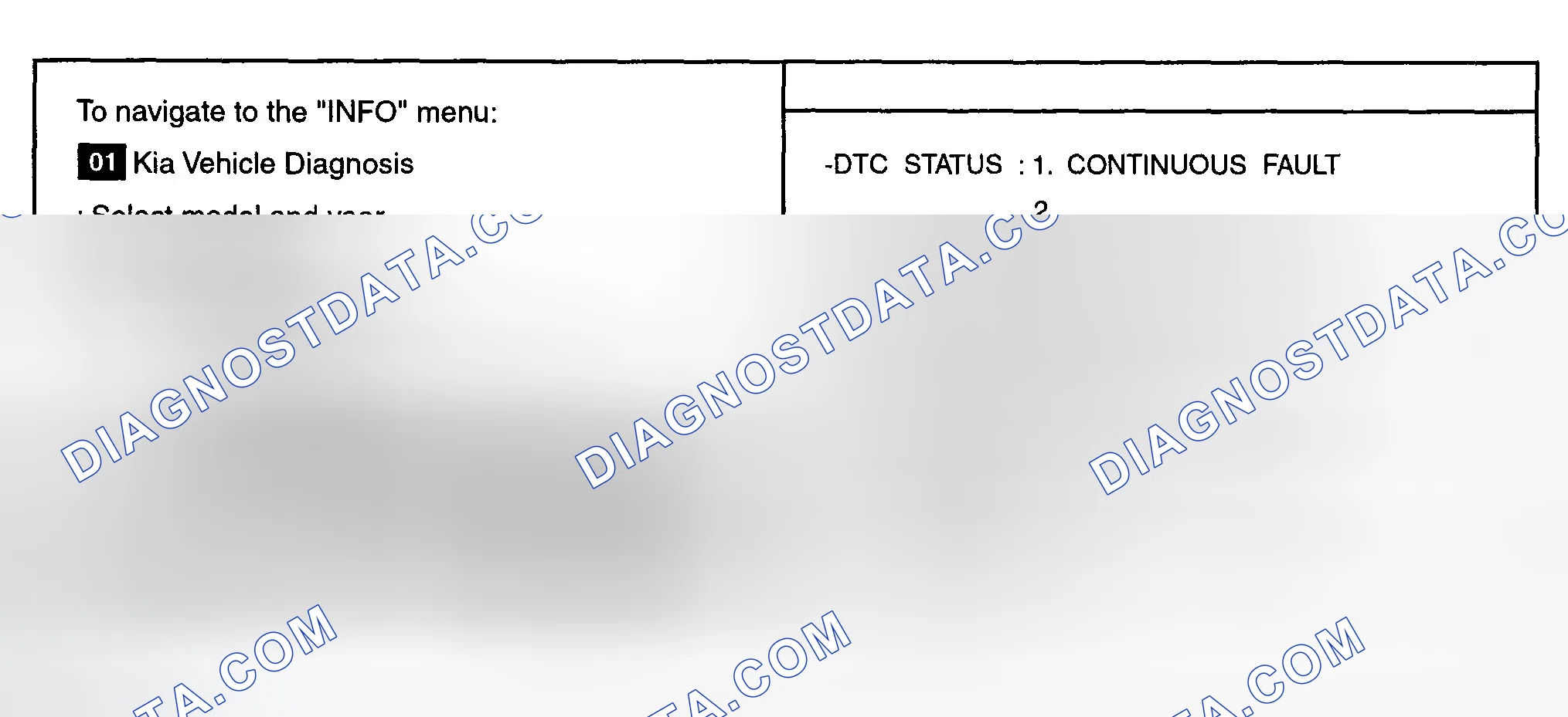 Scheme 233: MONITOR DTC STATUS