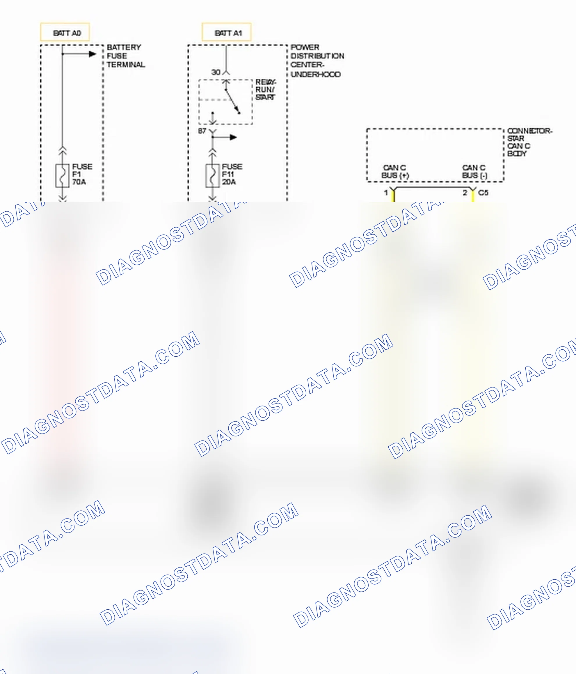 Scheme 79: NO RESPONSE FROM EHPS (ELECTRONIC POWER STEERING MODULE)