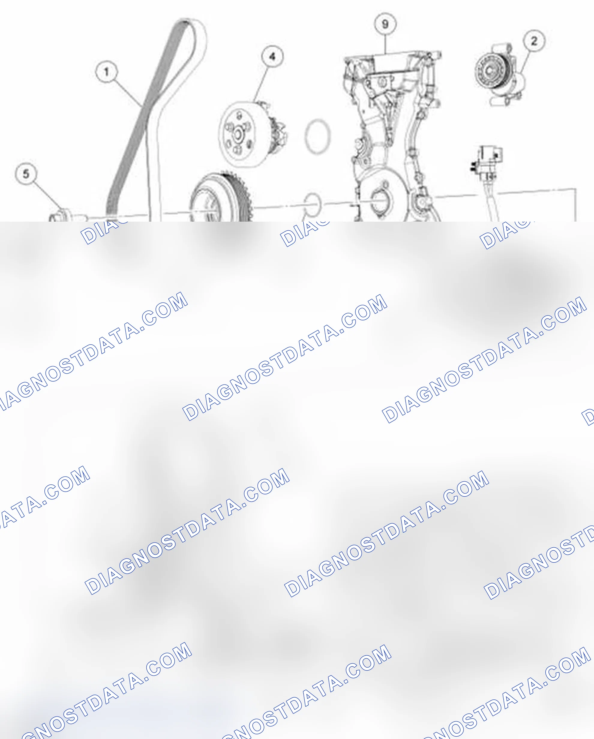 Scheme 1334: Front Engine Block