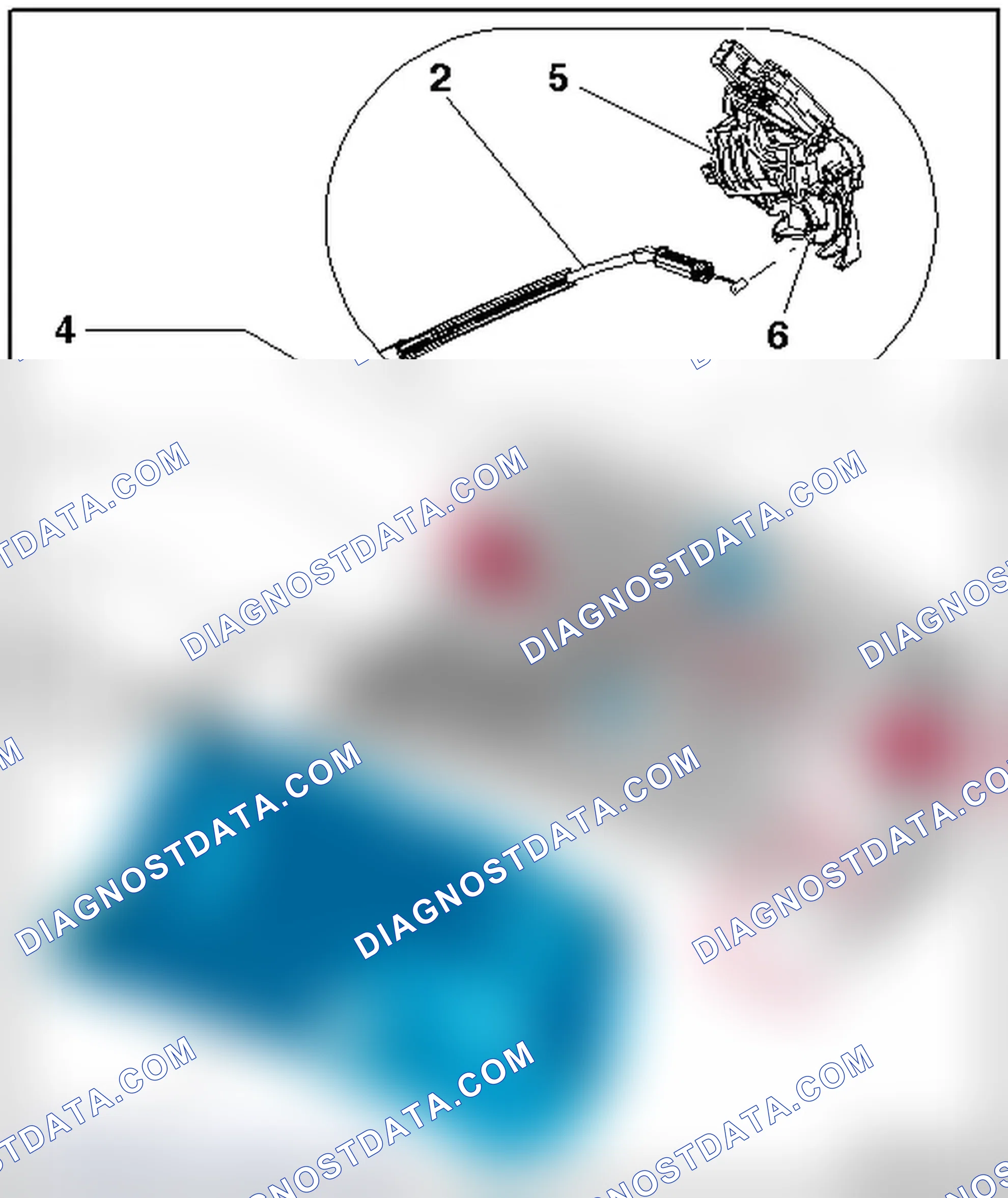 Scheme 75: REAR LID LOCK EMERGENCY RELEASE