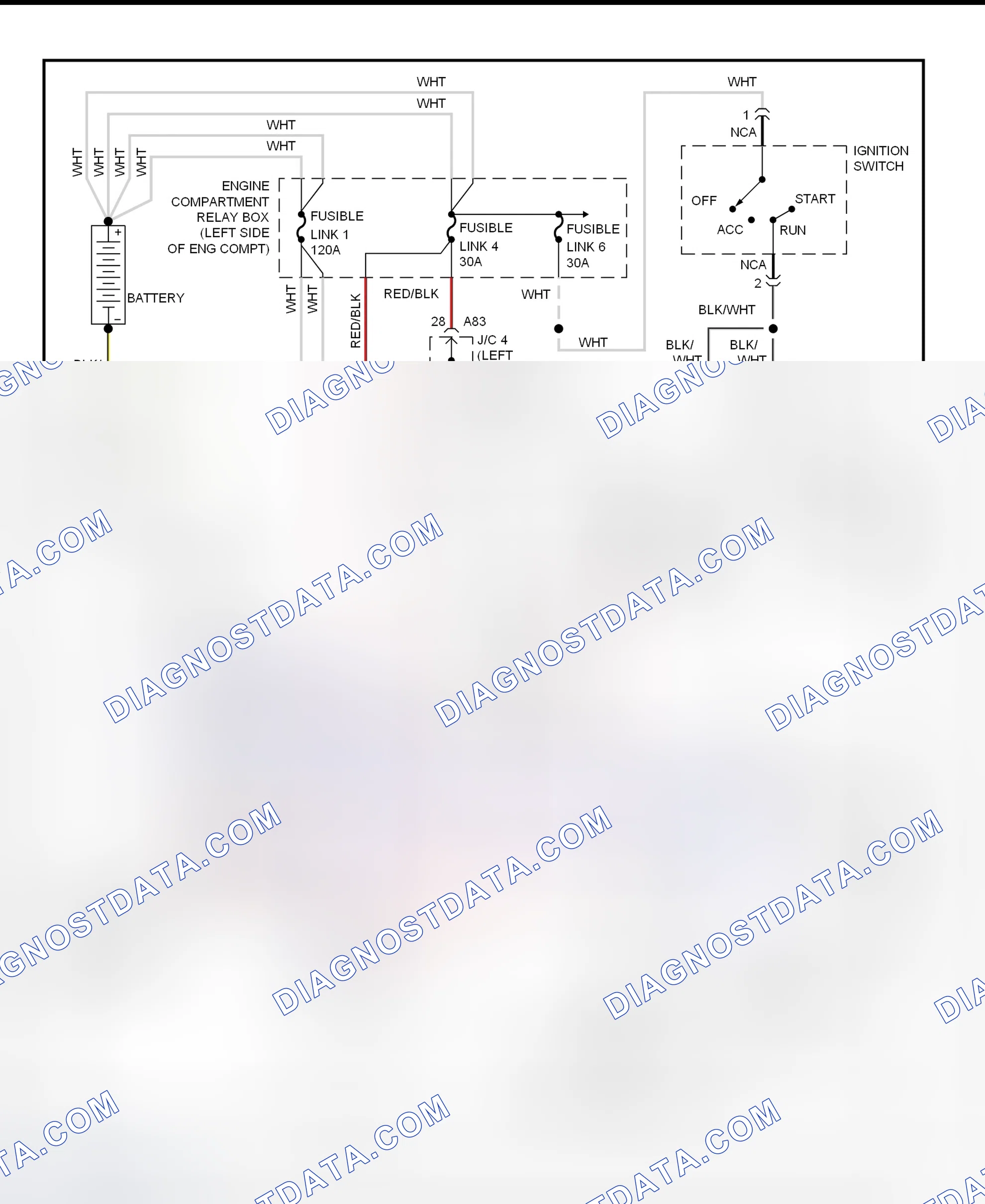 Scheme 2: Charging System Wiring Diagram (Eclipse 2.0L Non-Turbo)