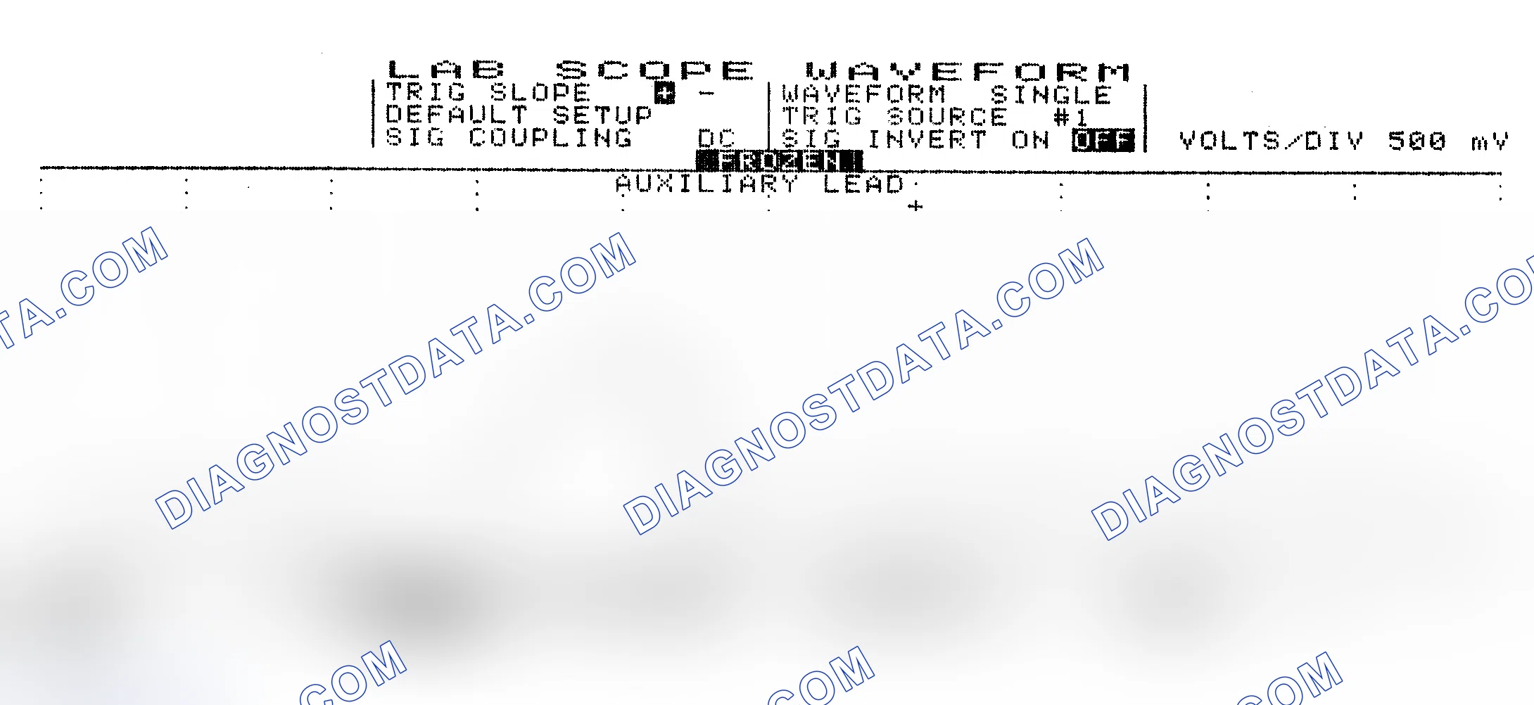 Scheme 10: Single Injector w/Excessive Current Flow - Current Pattern