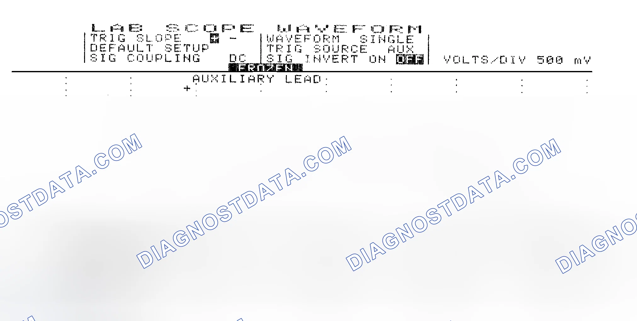 Scheme 14: Single Injector w/Excessive Current Flow - Current Pattern
