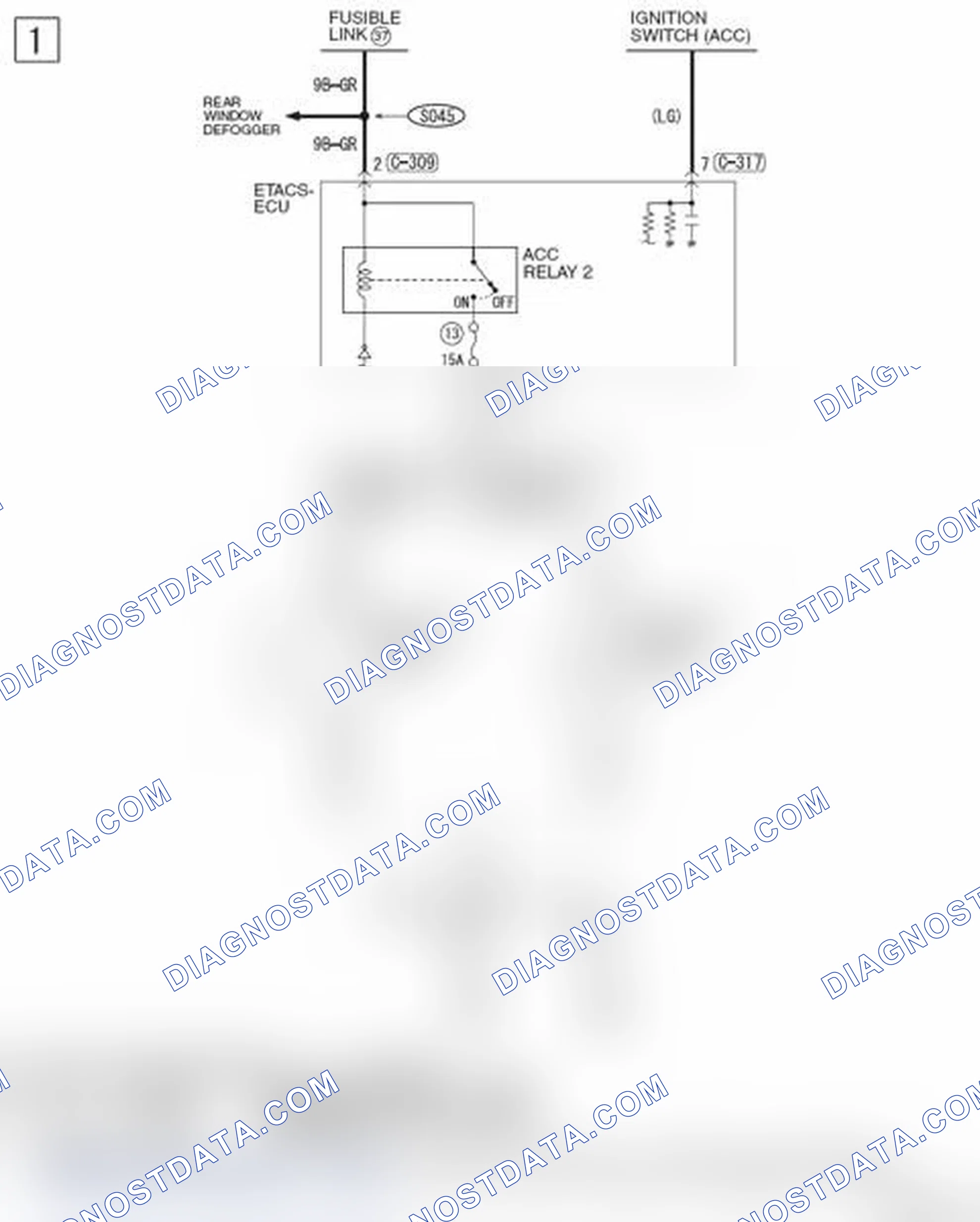 Scheme 371: ACCESSORY SOCKET AND CIGARETTE LIGHTER