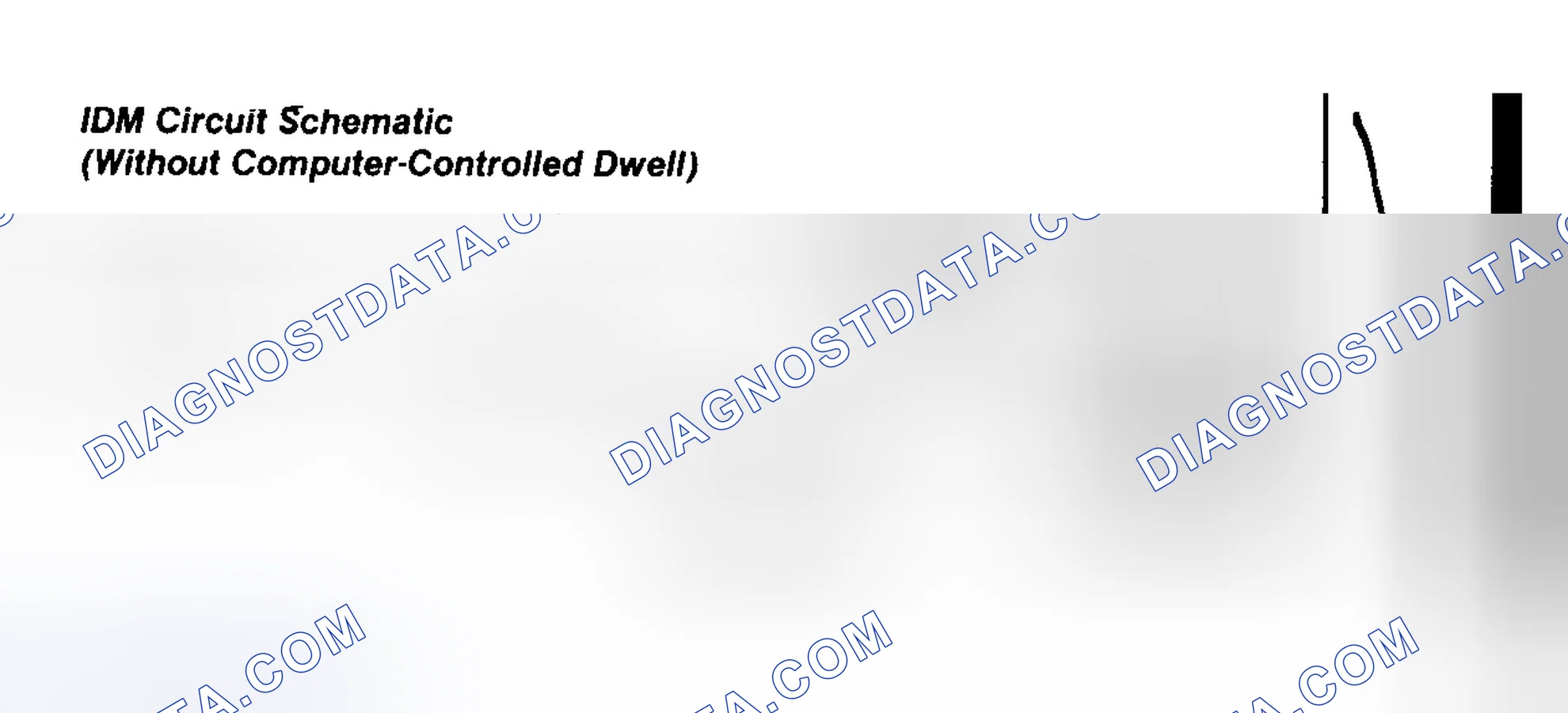 Scheme 98: IDM Circuit Schematic (Mark VII, Mustang 5.0L)