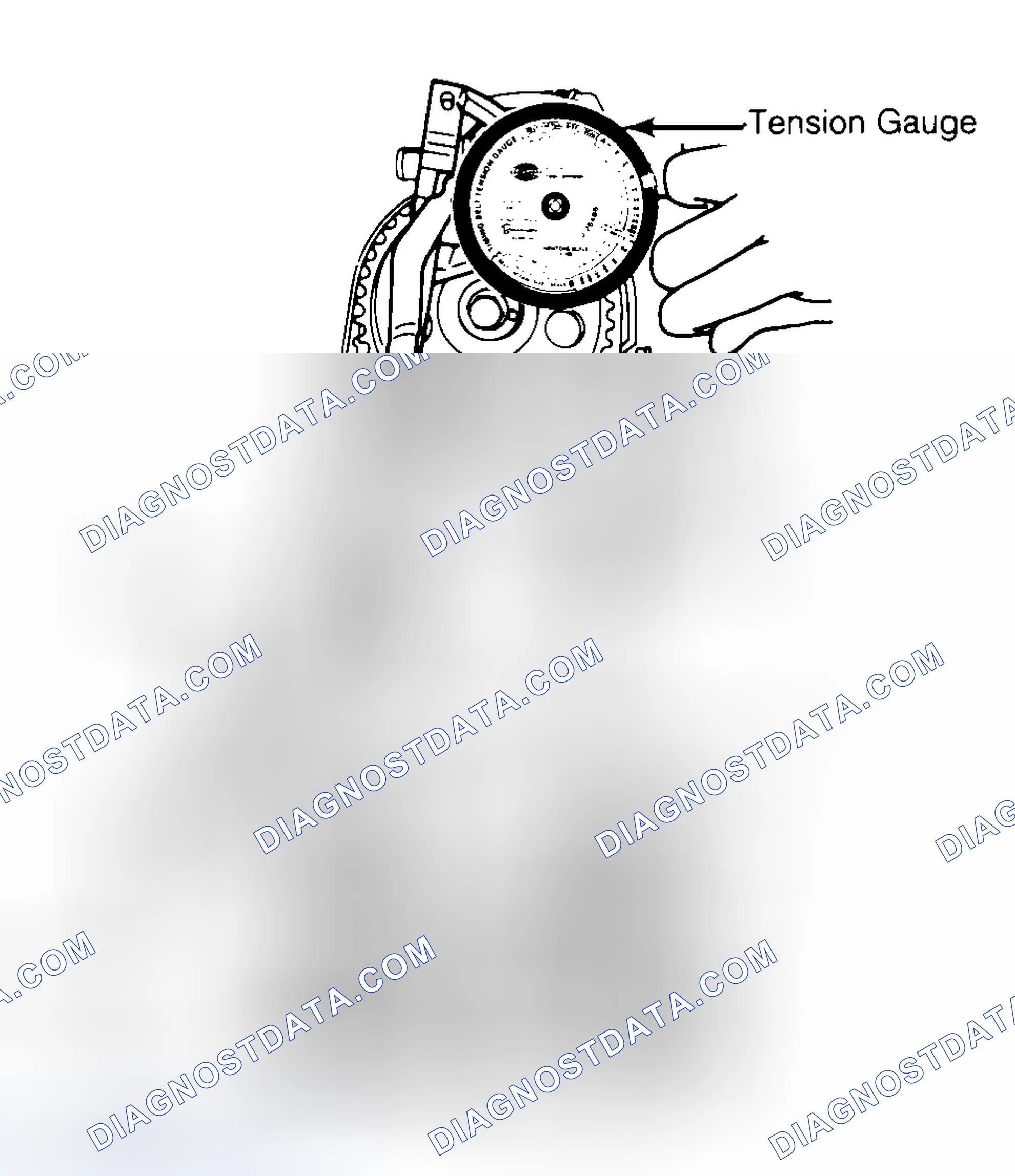 Scheme 3: Adjusting Typical Timing Belt Tension