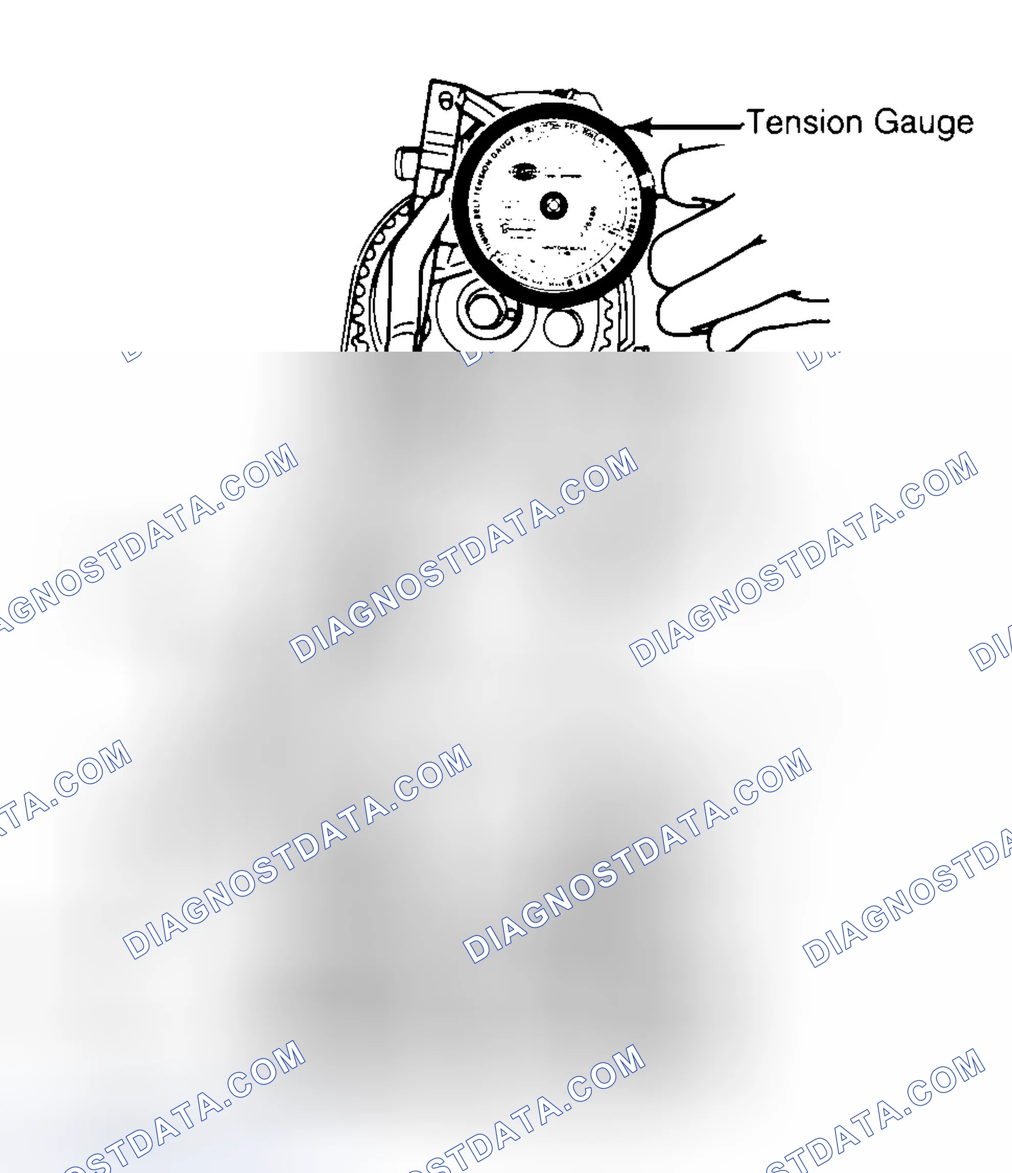 Scheme 3: Adjusting Typical Timing Belt Tension