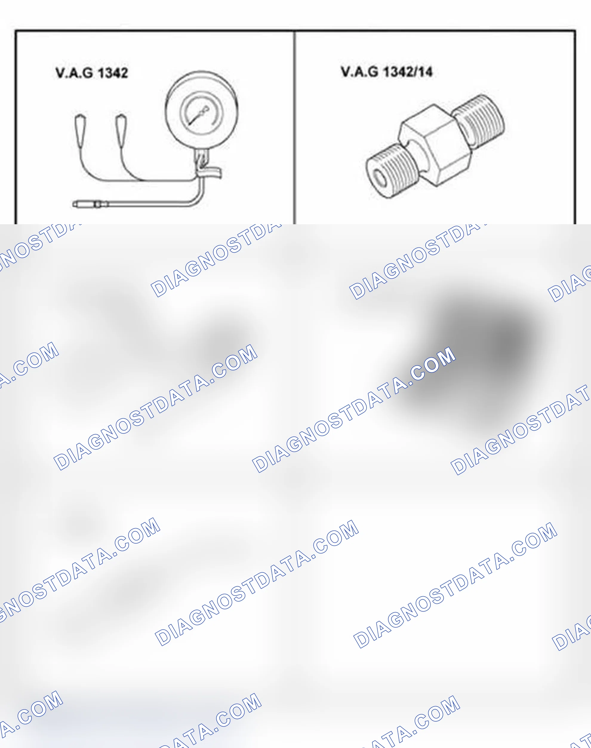 Scheme 371: Special tools and equipment required