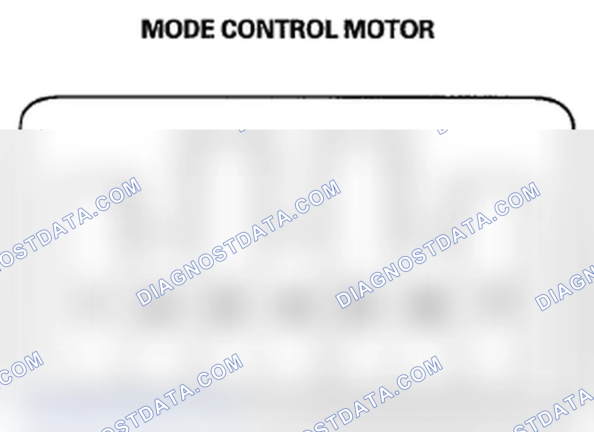 Scheme 135: Mode Control Motor Test