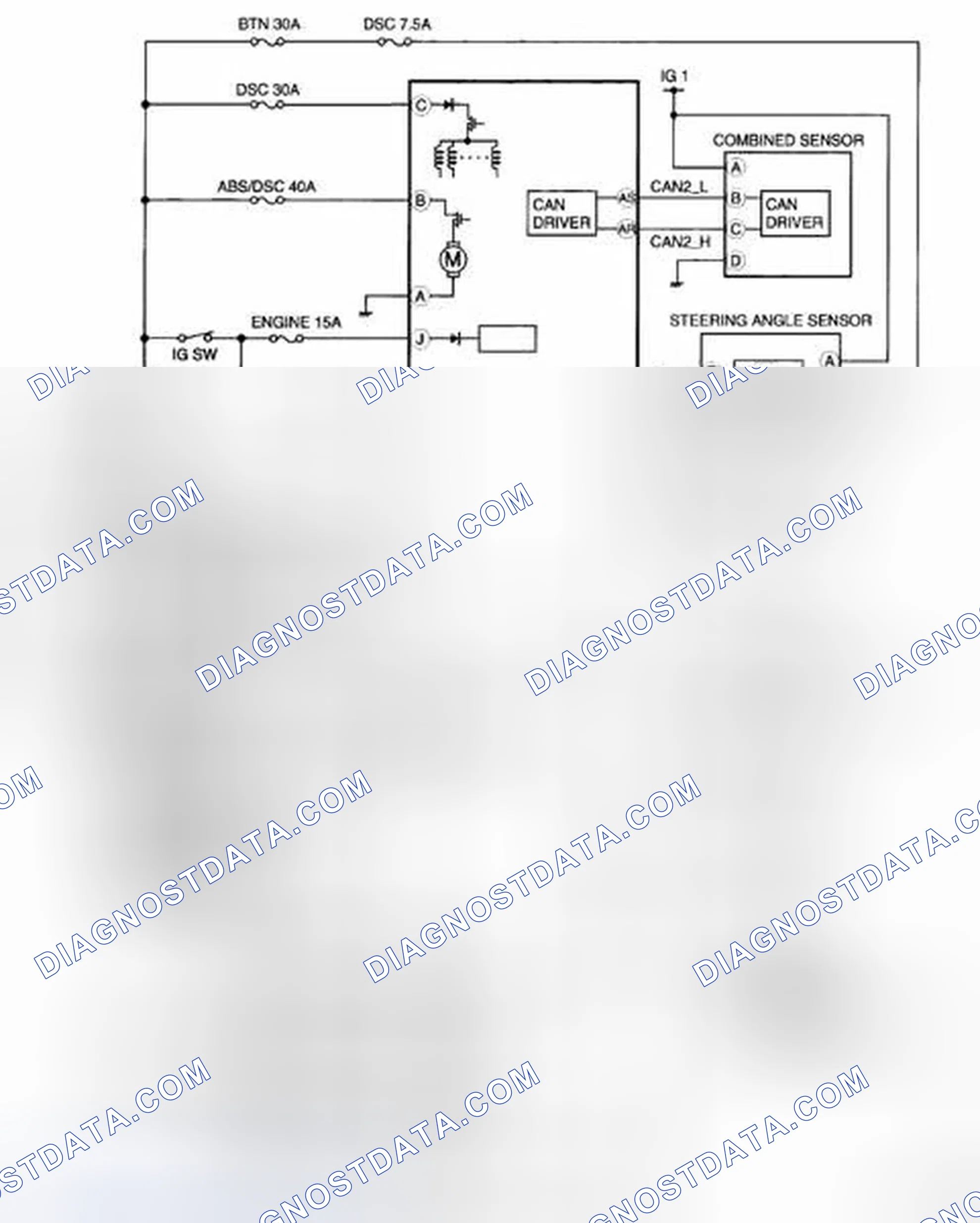 Scheme 63: SYSTEM WIRING DIAGRAM [DYNAMIC STABILITY CONTROL (DSC)]