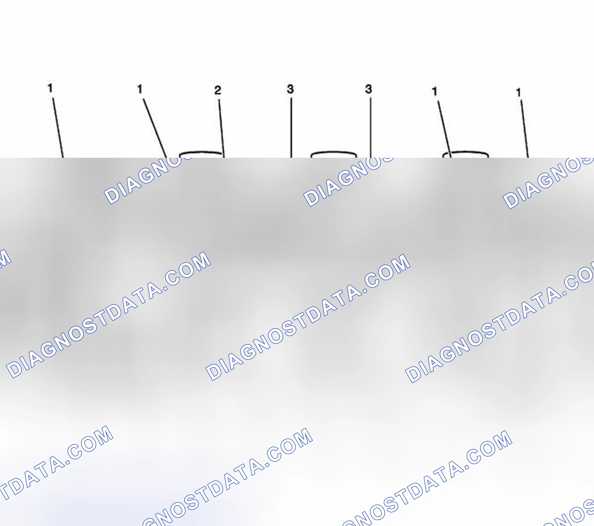 Scheme 195: Left Cylinder Head Exhaust Face