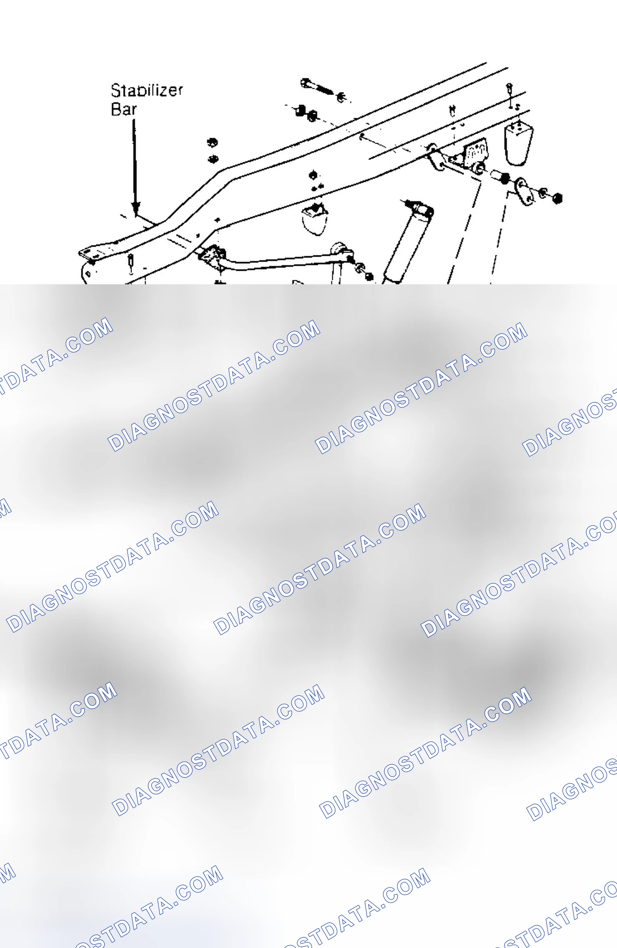 Scheme 16: Exploded View Of Front Suspension (Commercial Van - C35 Pickup Similar)