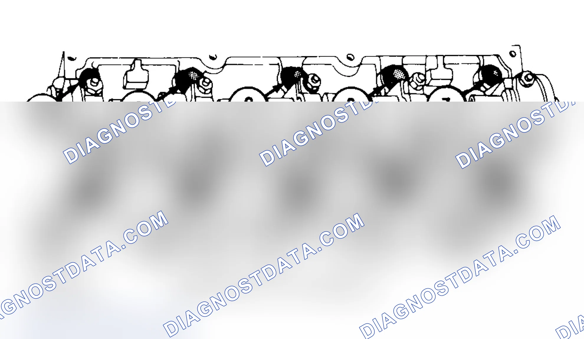 Scheme 3: Typical Cylinder Head Tightening or Loosening Sequence