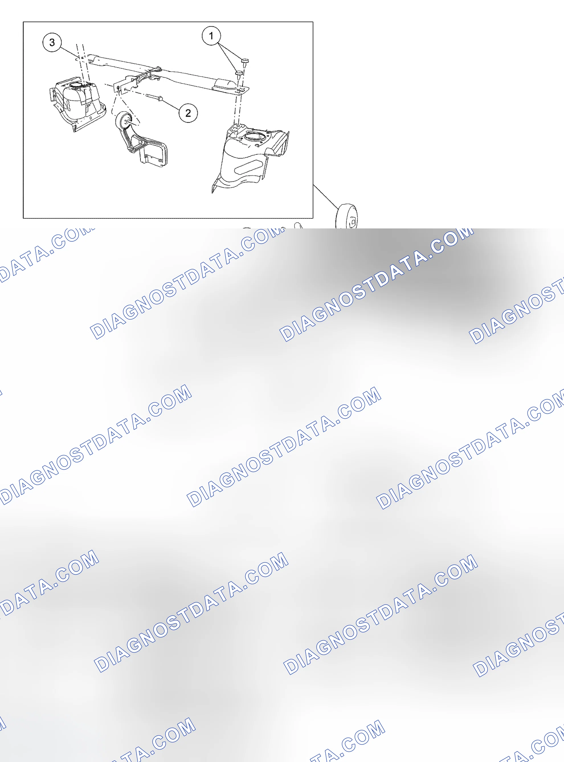 Scheme 1: Exhaust Gas Recirculation (EGR) System Components - Exploded View