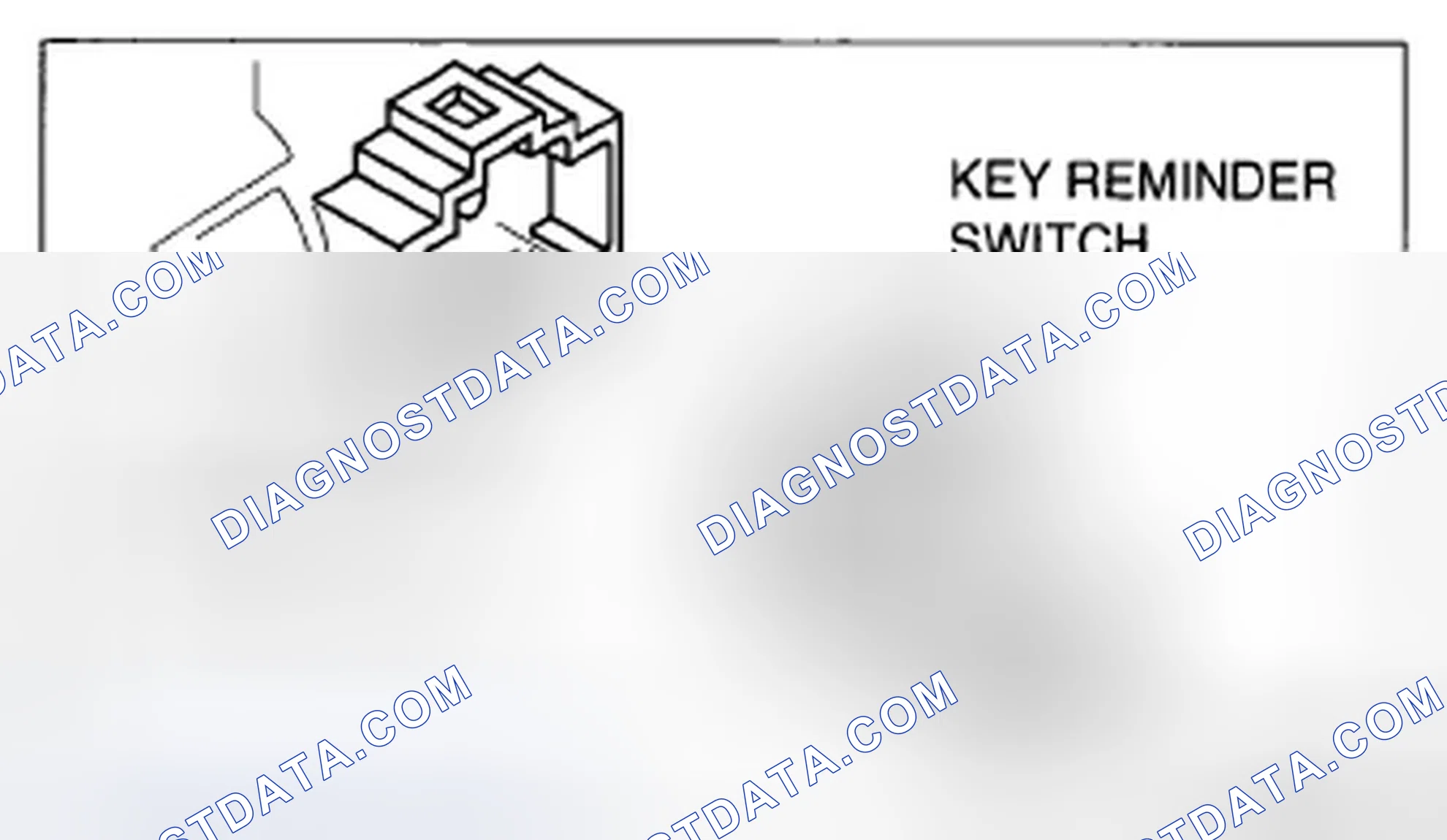 Scheme 11: KEY REMINDER SWITCH REMOVAL/INSTALLATION [EXCEPT ADVANCED KEYLESS SYSTEM]