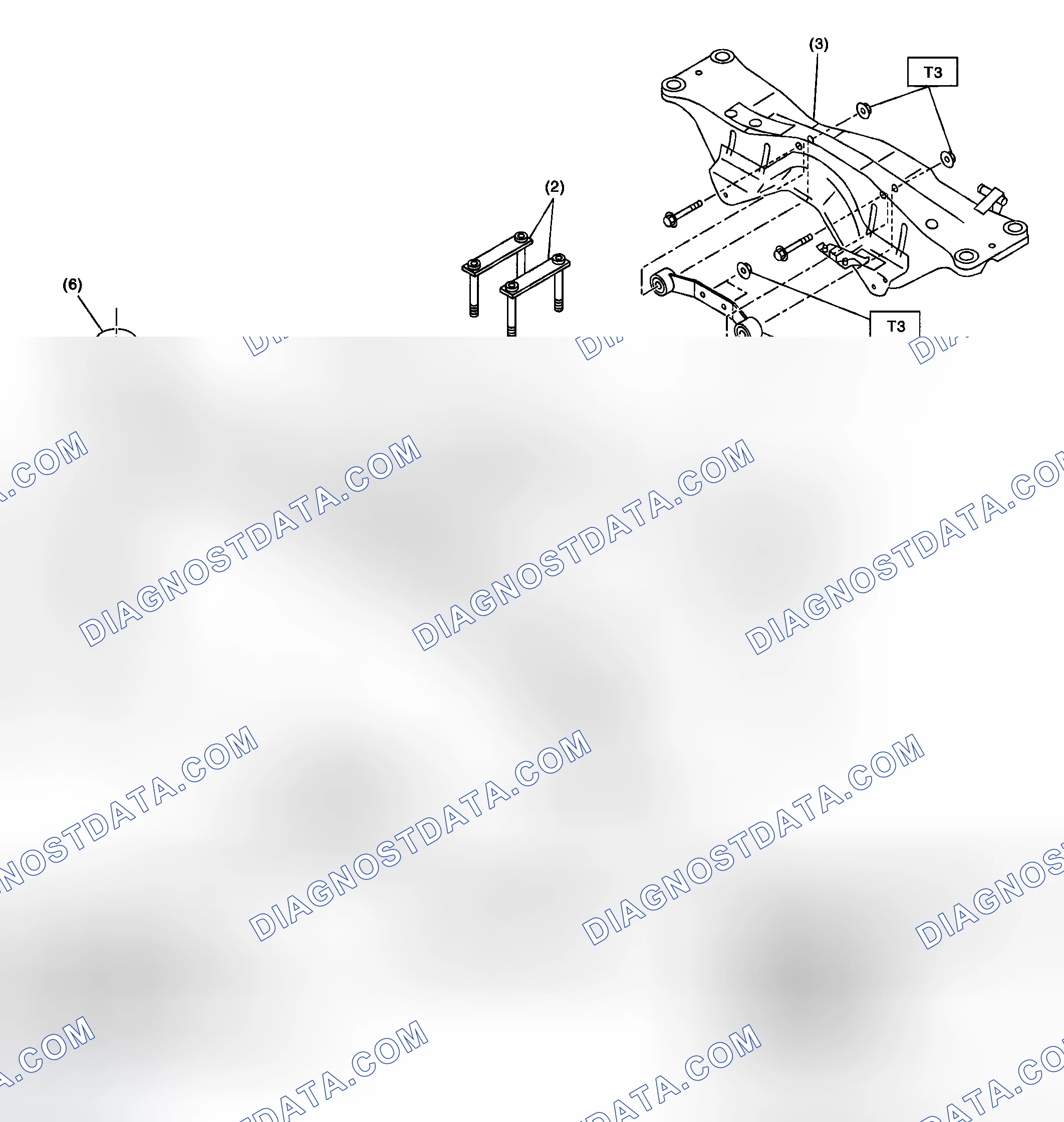 Scheme 59: REAR DIFFERENTIAL MOUNTING SYSTEM