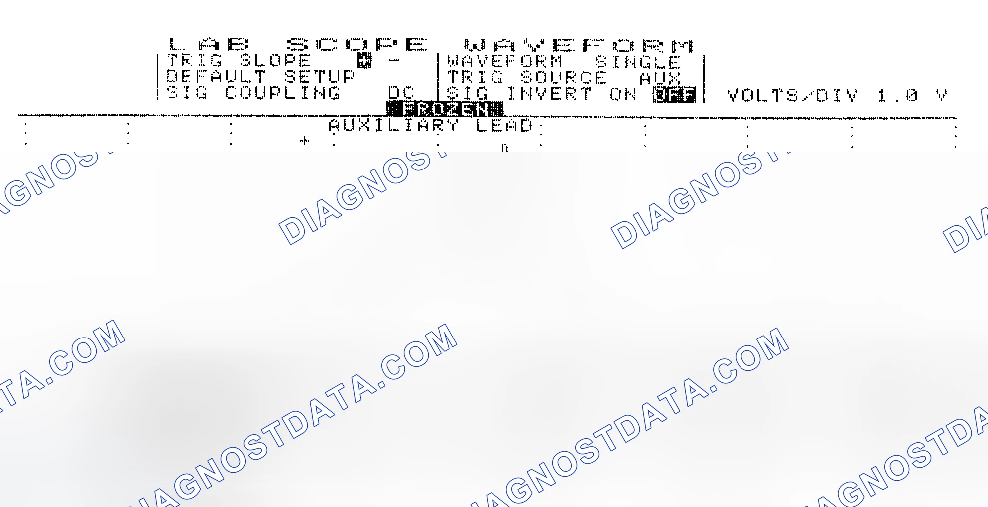 Scheme 19: Single Injector w/Excessive Current Flow - Current Pattern