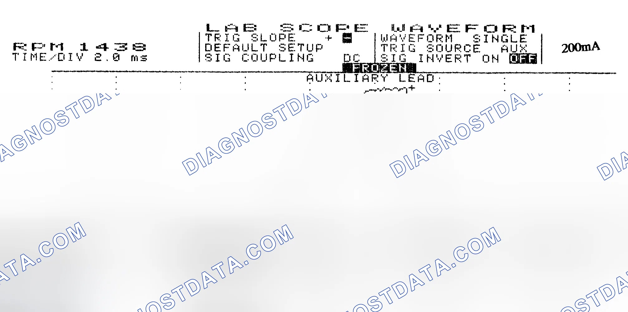 Scheme 15: Single Injector w/Normal Current Flow - Current Pattern