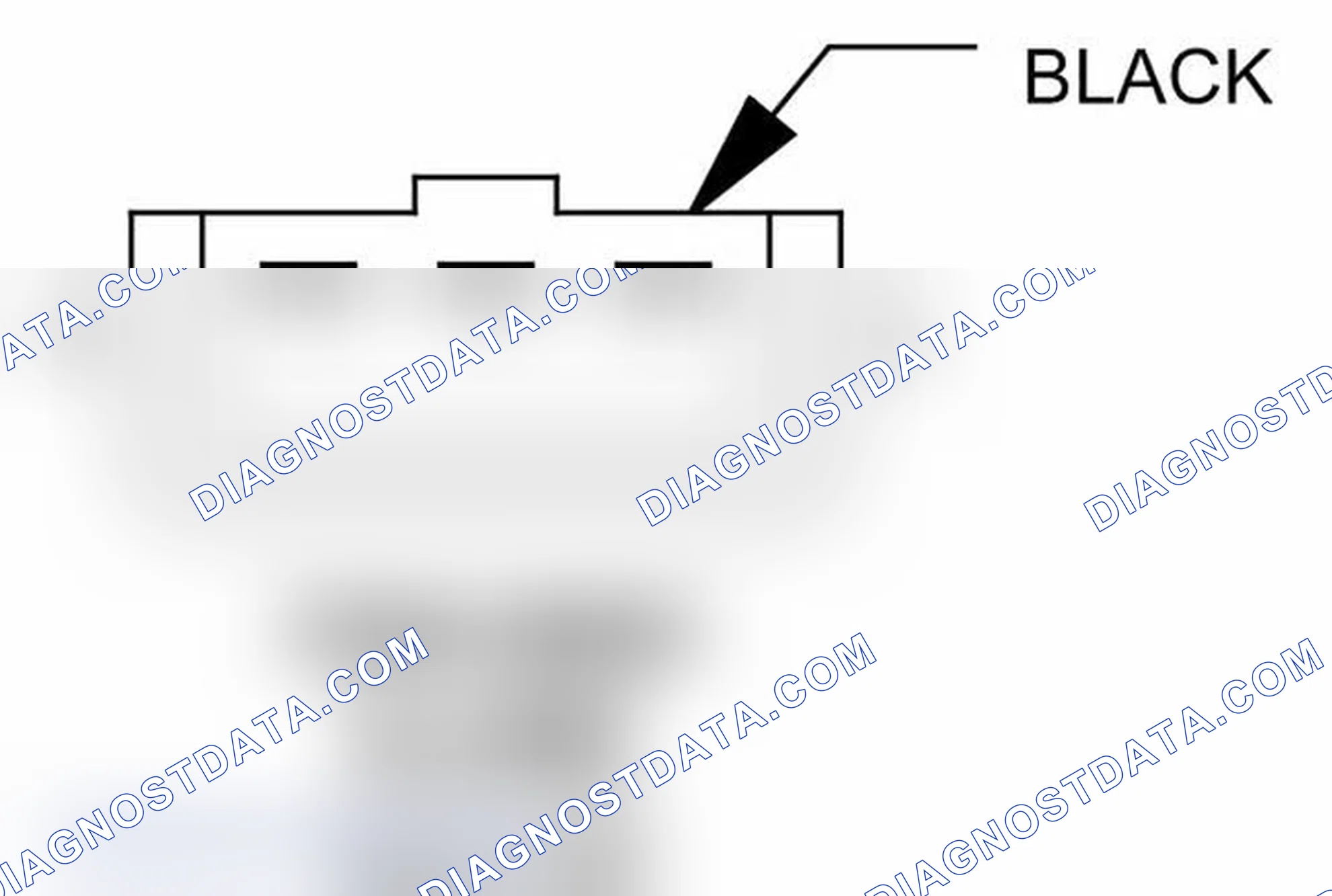 Scheme 235: Tow Away Alarm Switch Connector End View