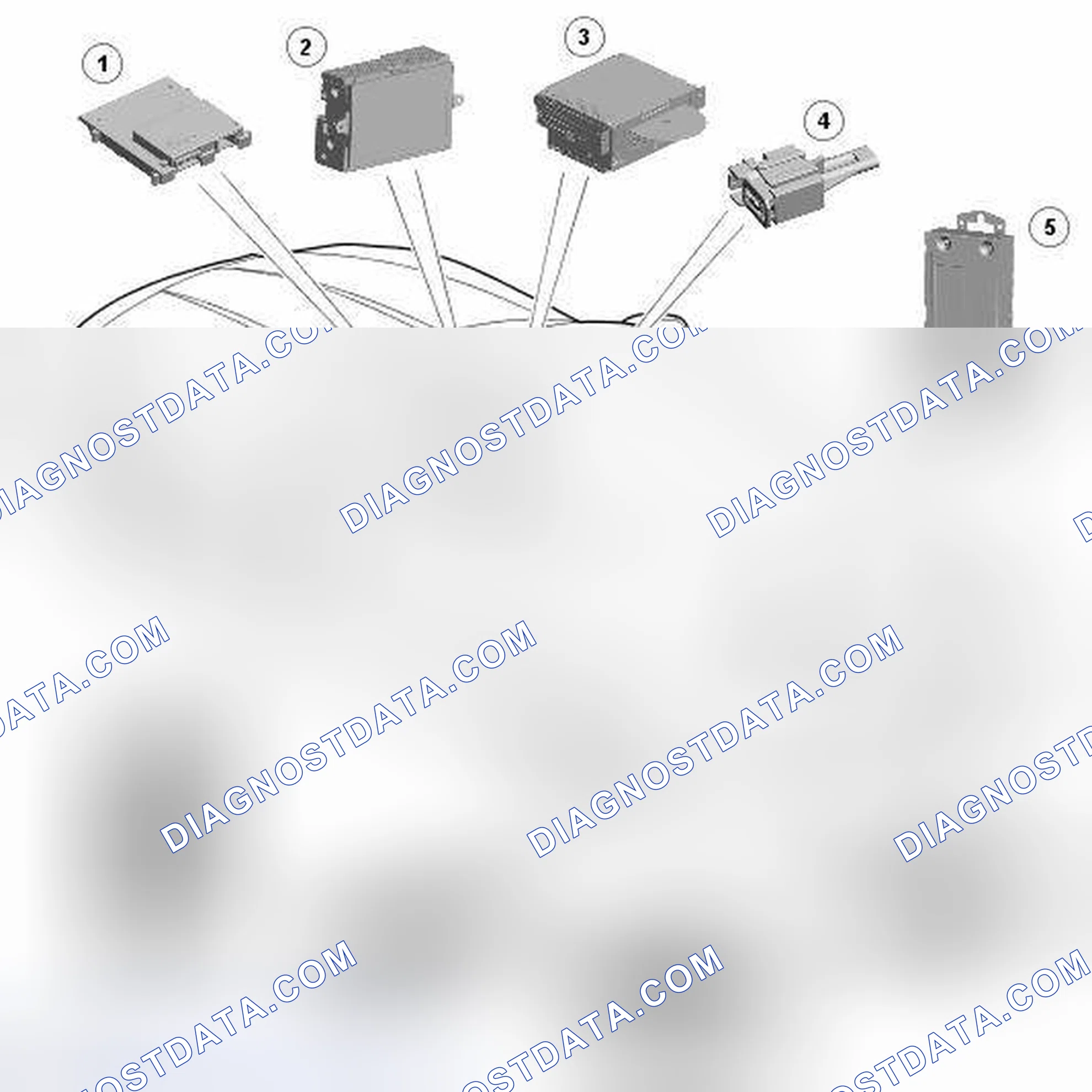 Scheme 1: COMPONENT LOCATION - MOST BUS