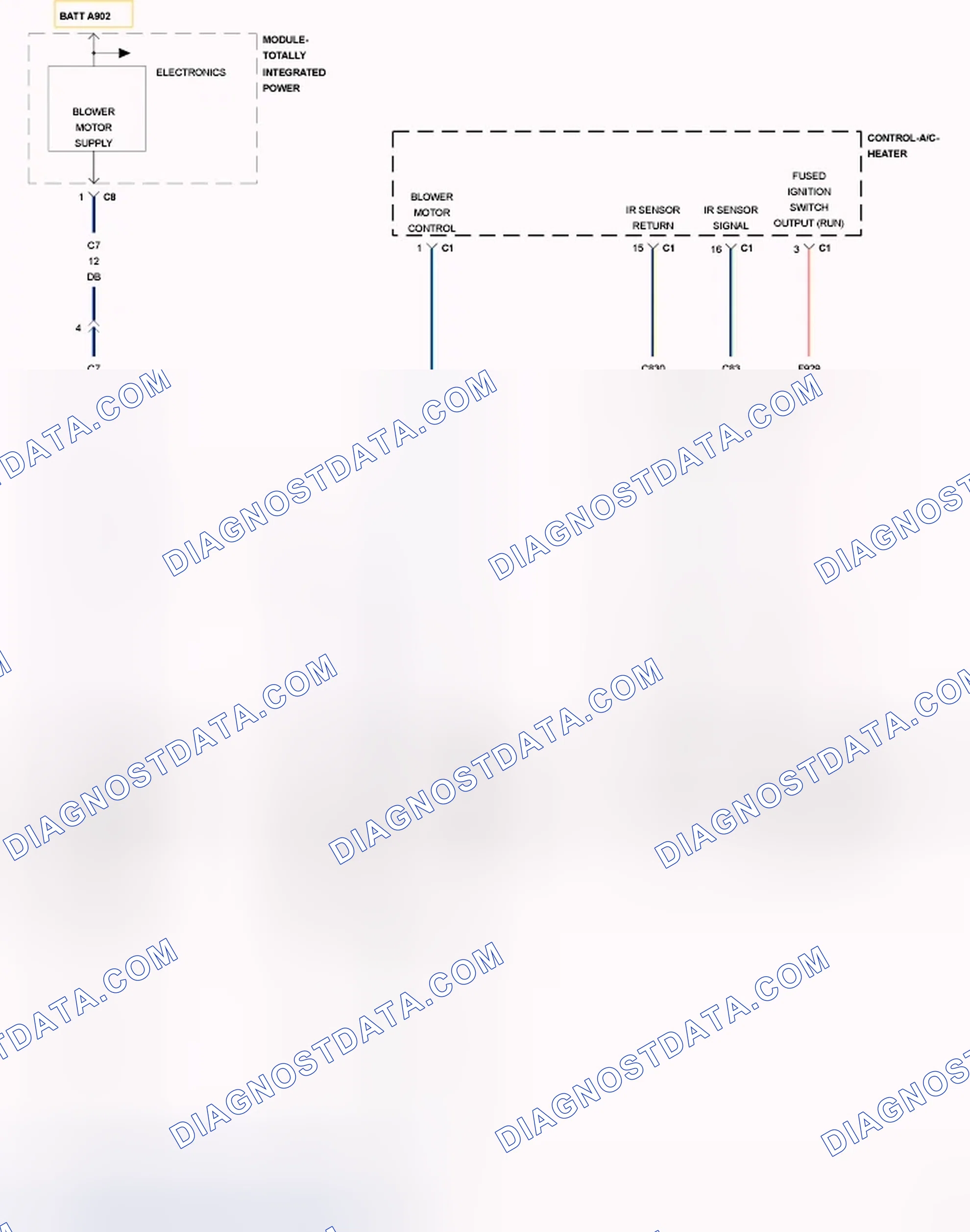 Scheme 10: B1033-11-INFRARED TEMPERATURE SENSOR - CIRCUIT SHORT TO GROUND