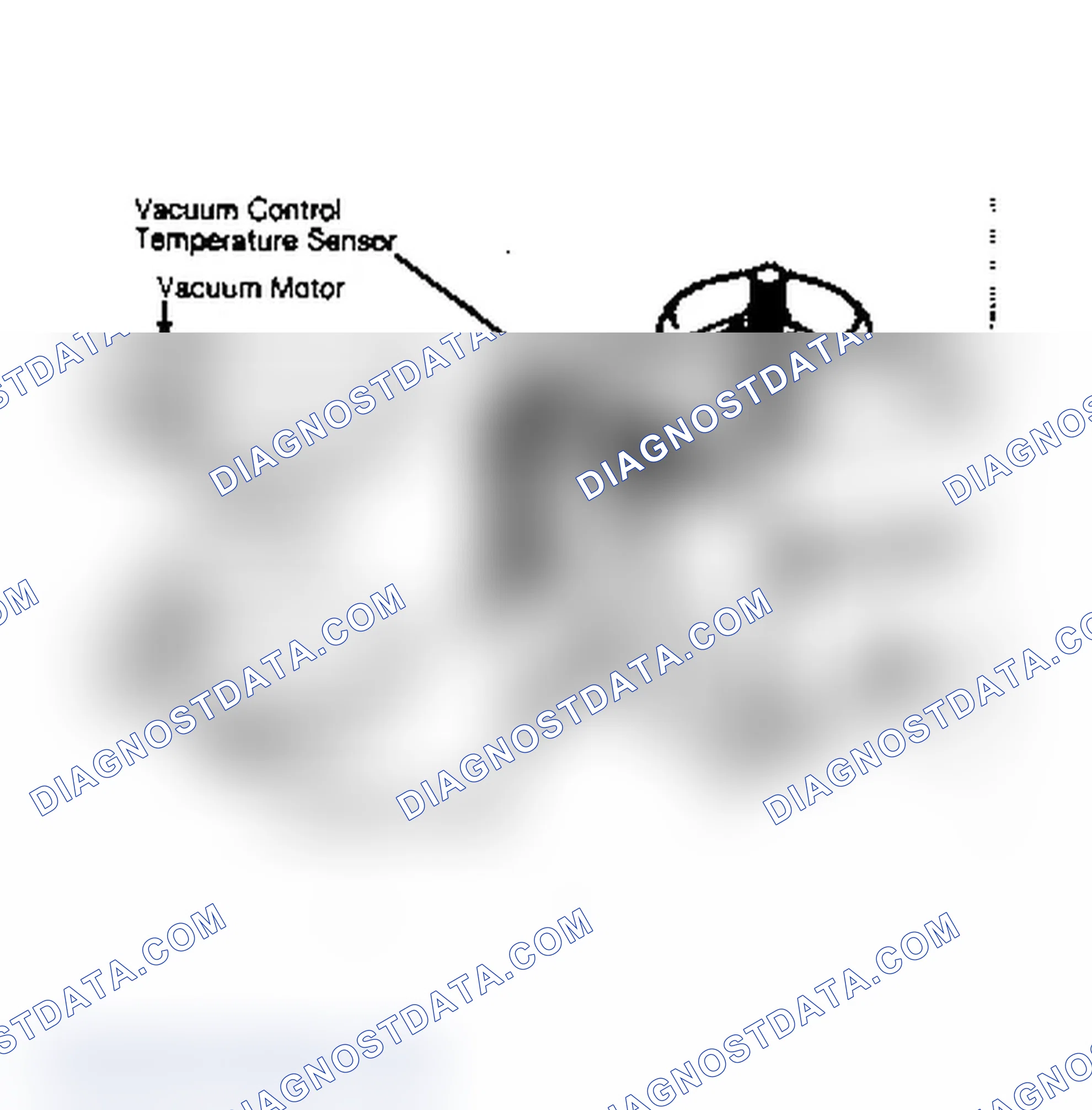 Scheme 50: Thermostatic Air Cleaner Assembly with Temperature Sensor & Vacuum Motor