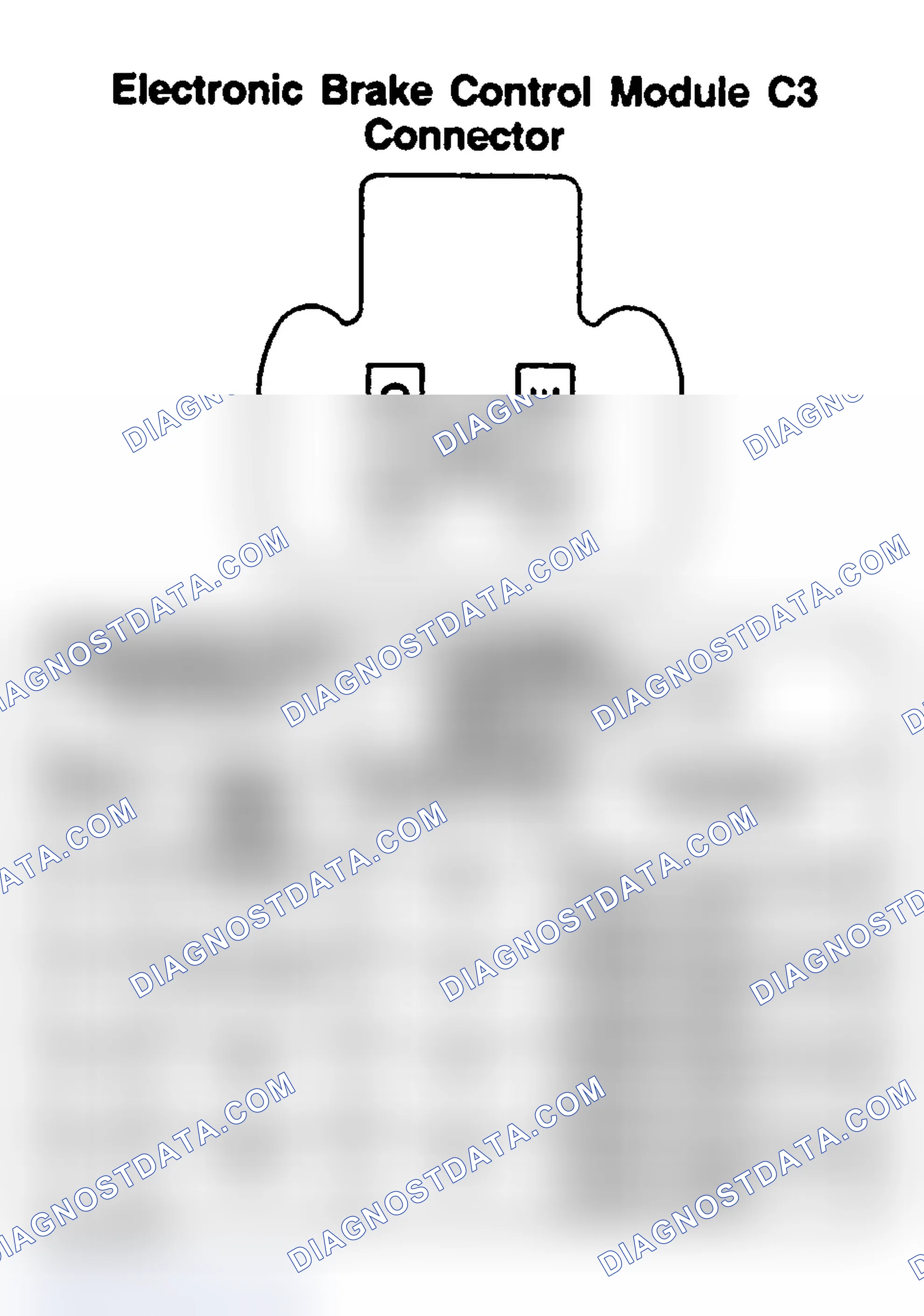Scheme 145: ELECTRONIC BRAKE CONTROL MODULE (C3)