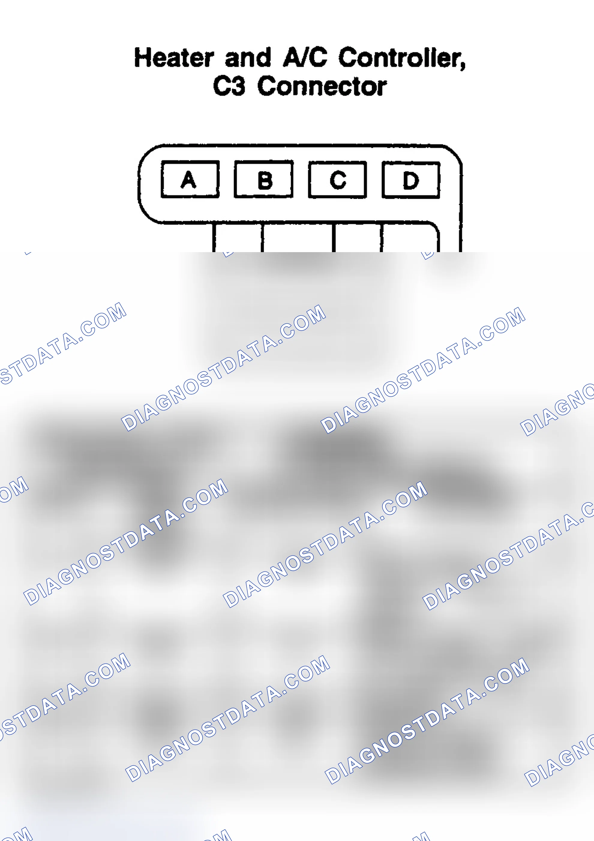 Scheme 181: HEATER & A/C CONTROLLER (C3)