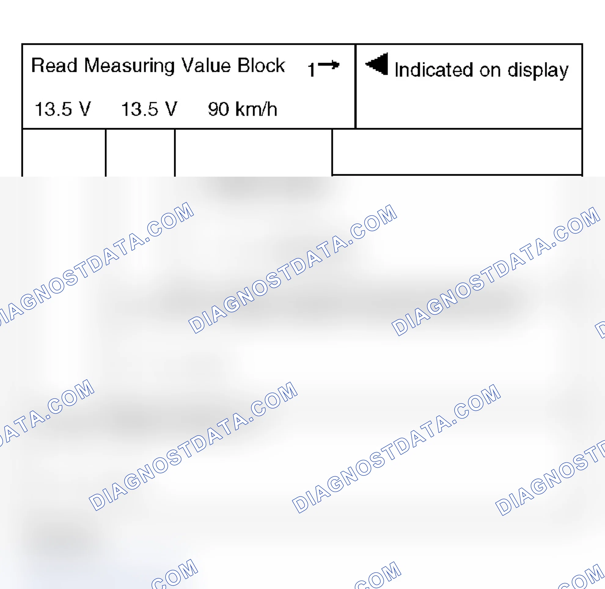 Scheme 472: Measuring Value Block Display Group 001 - Automatic Headlight Aim Control (1998-99)