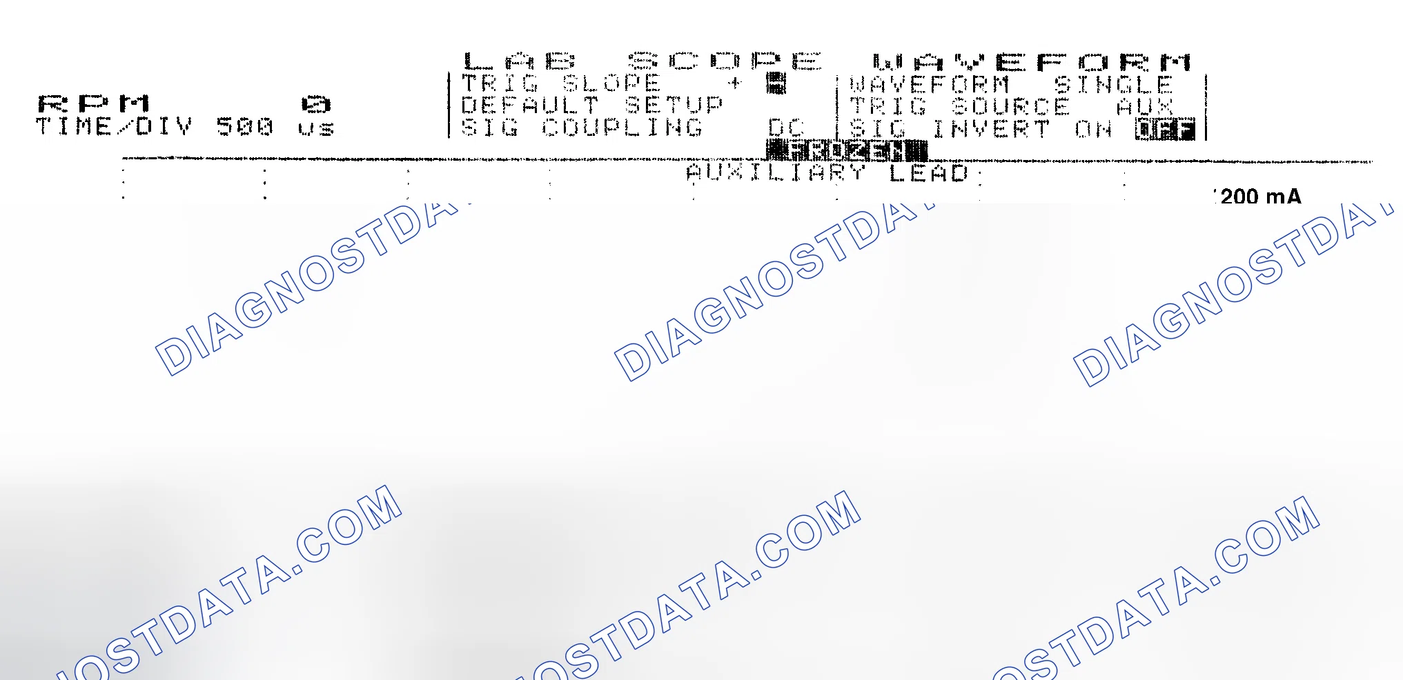Scheme 17: Single Injector w/Normal Current Flow - Current Pattern