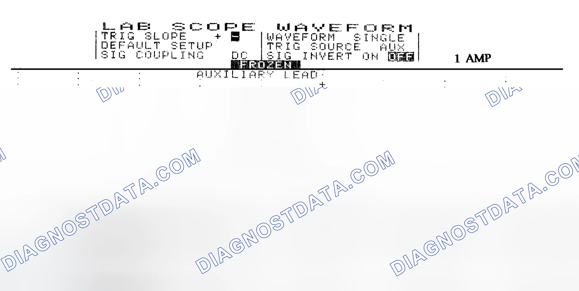 Scheme 20: Single Injector w/Normal Current Flow - Current Pattern