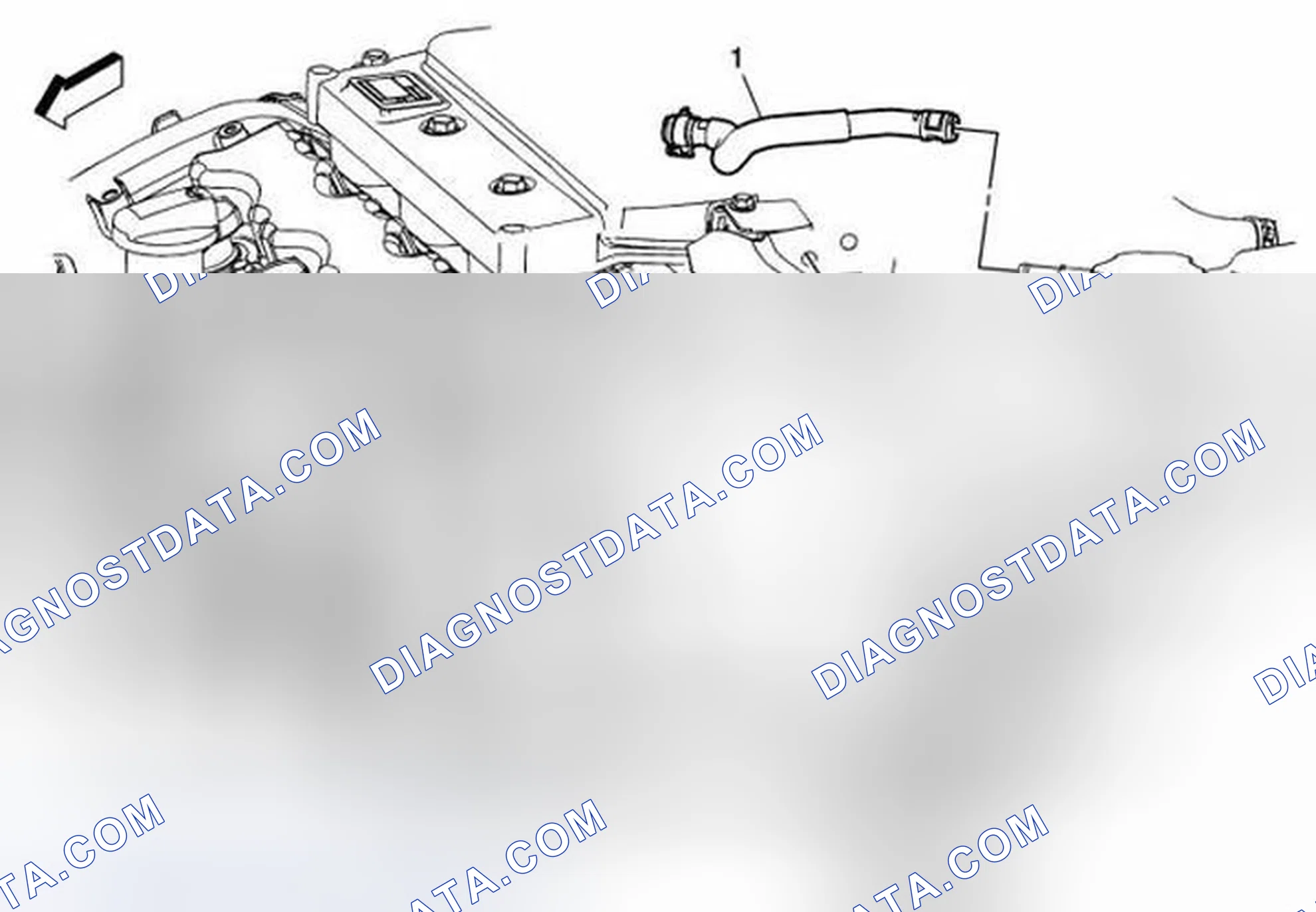 Scheme 63: Turbocharger Coolant Return Pipe Replacement (LAU)
