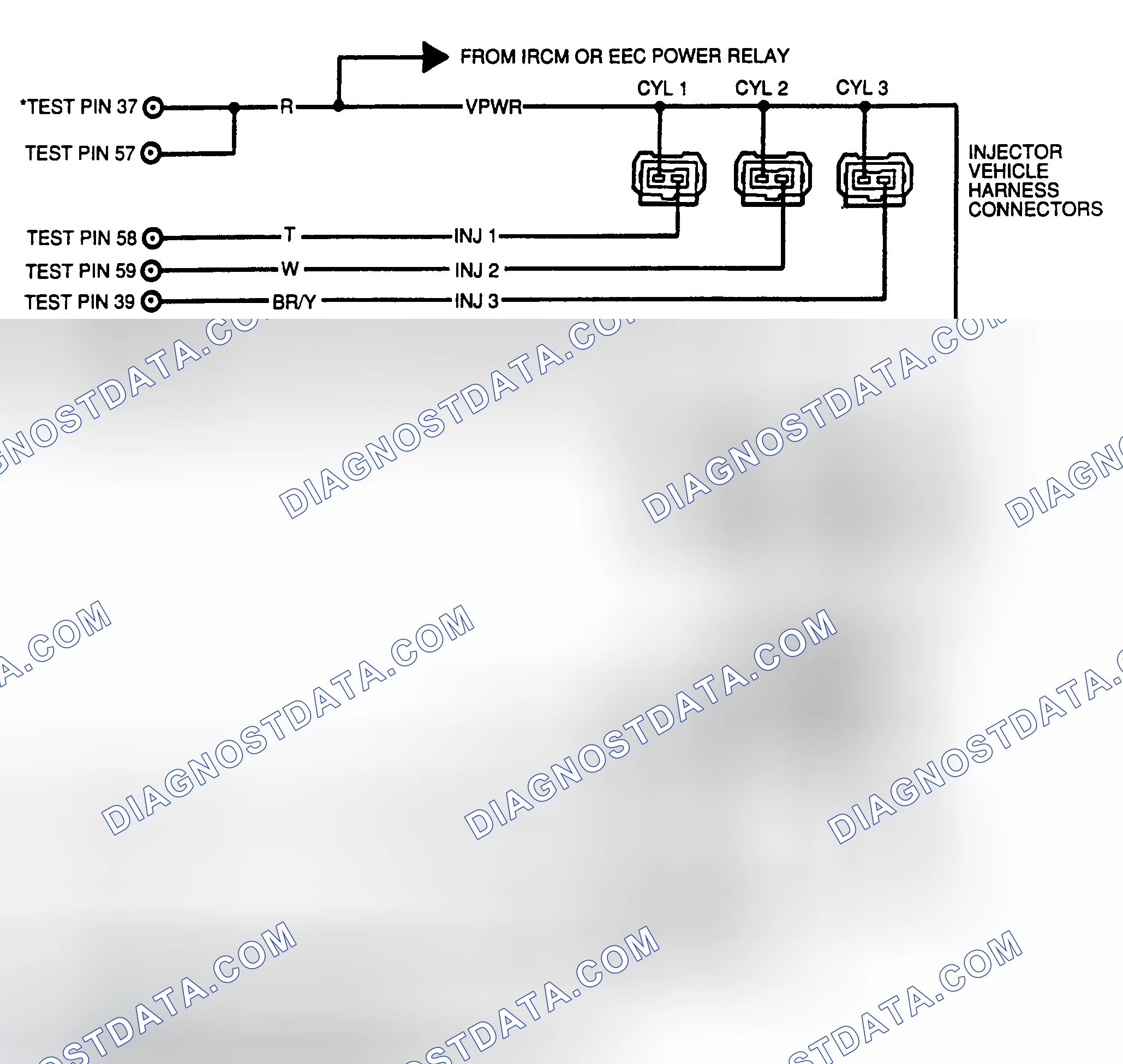 Scheme 50: Test Schematic (2.3L OHC)