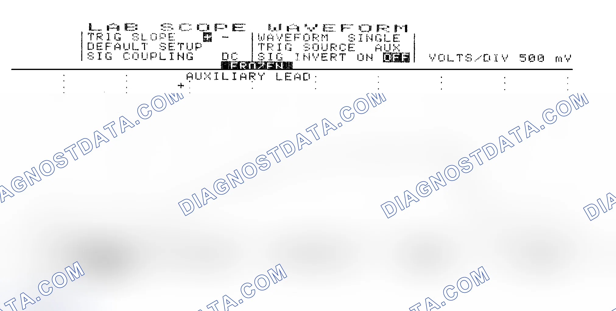 Scheme 14: Single Injector w/Excessive Current Flow - Current Pattern